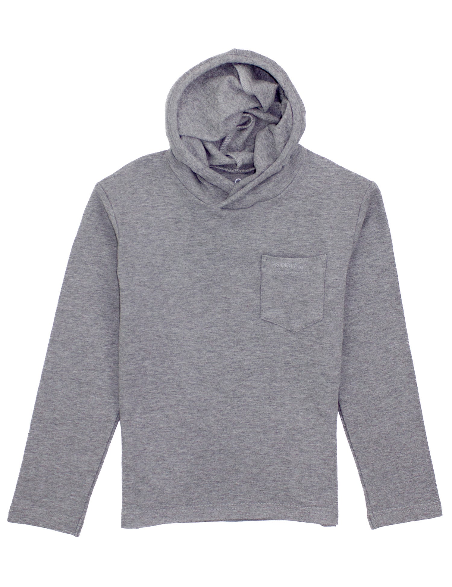 Boys Shoreline Hoodie Heather Grey