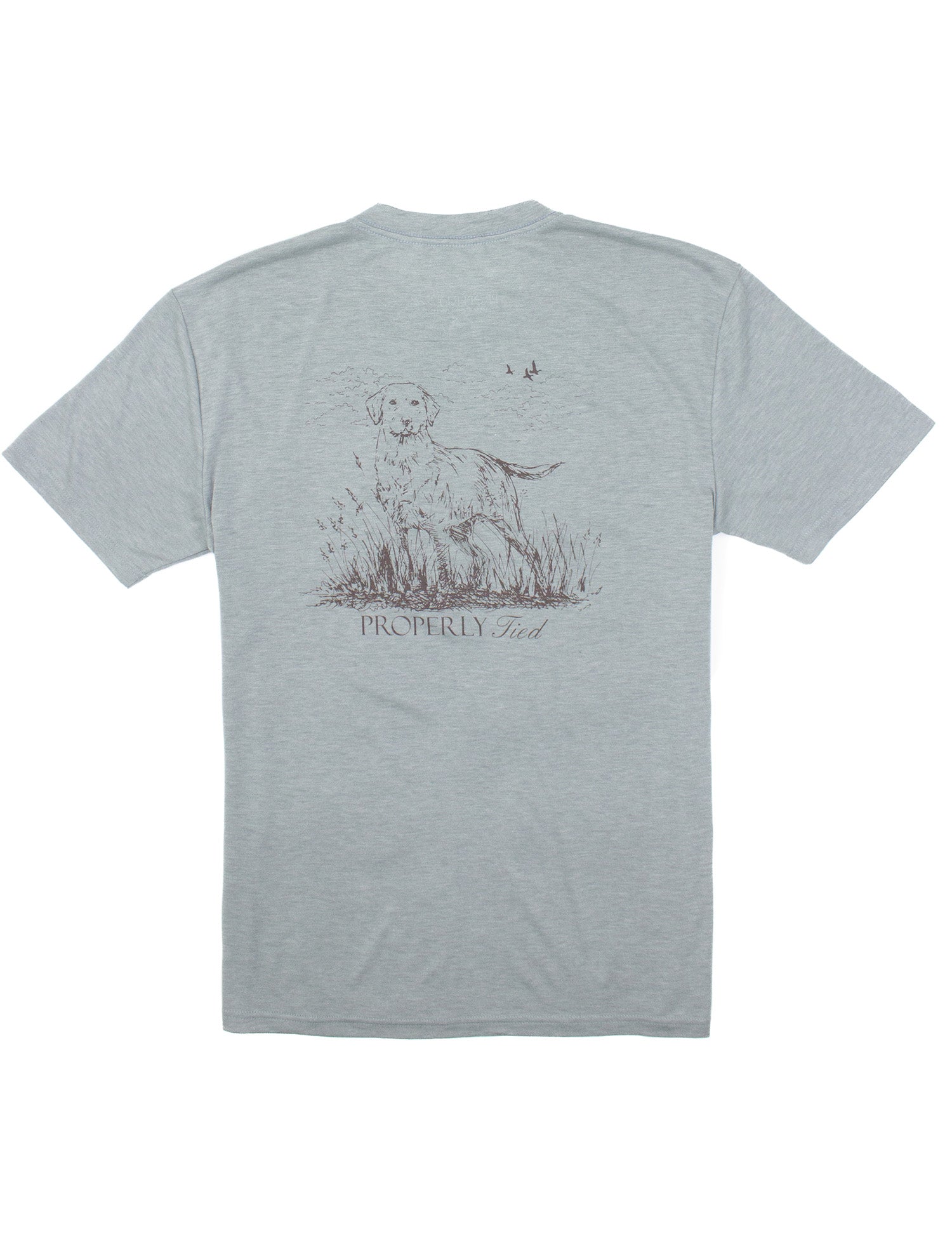 Portland Pocket Tee SS Labrador Moss Grey
