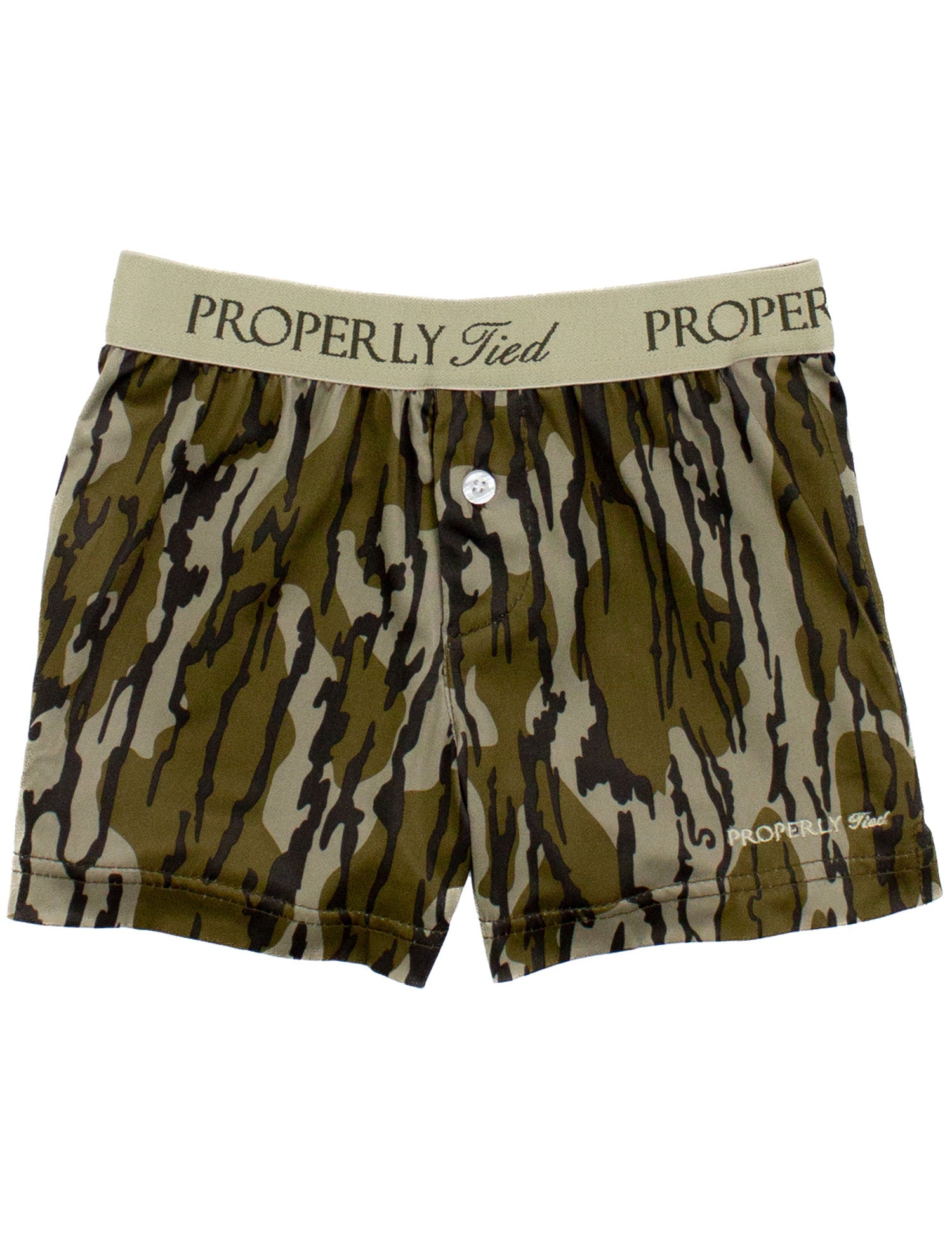 Boys Inlet Boxer Mossy Oak Original Bottomland