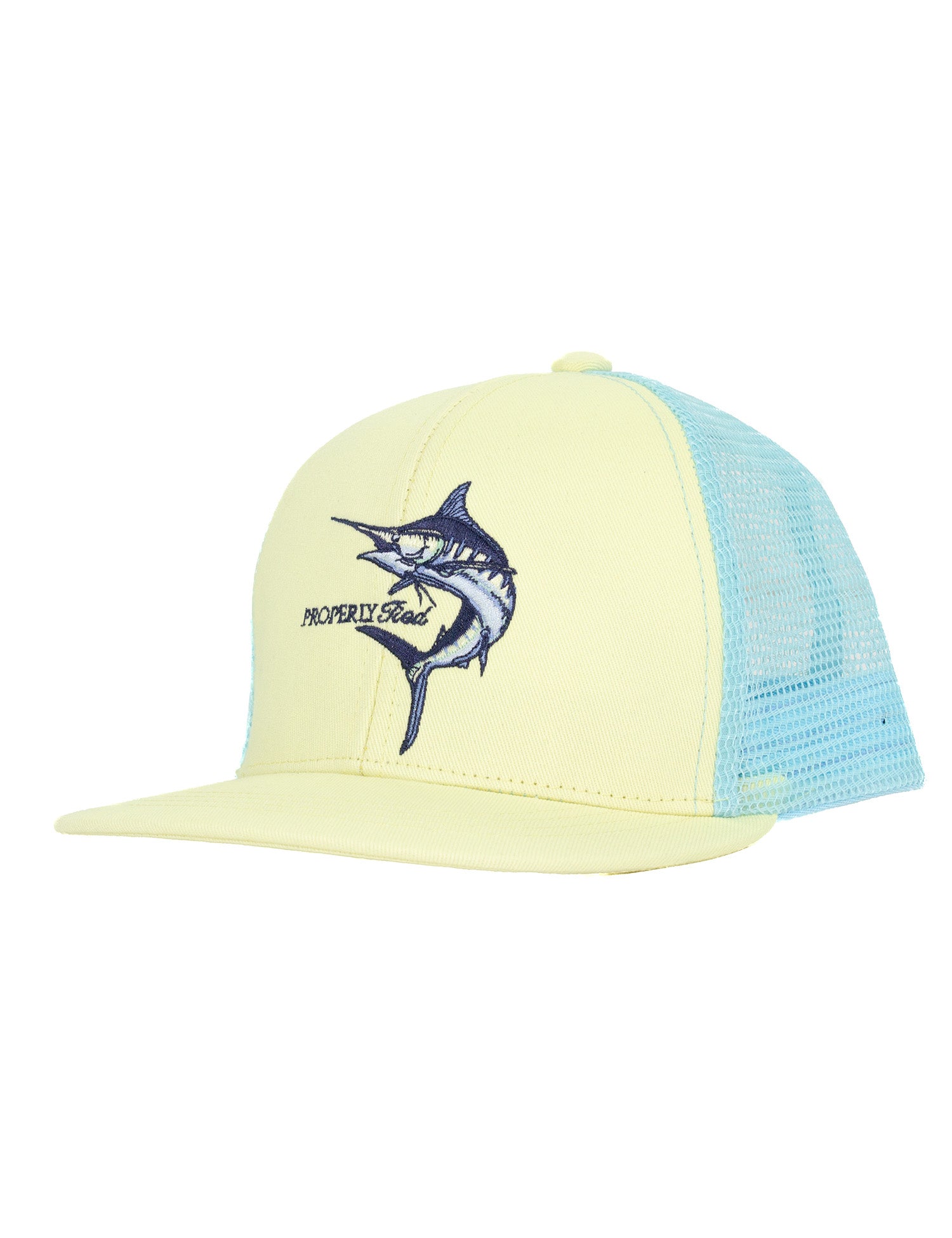 Boys Trucker Hat Blue Marlin