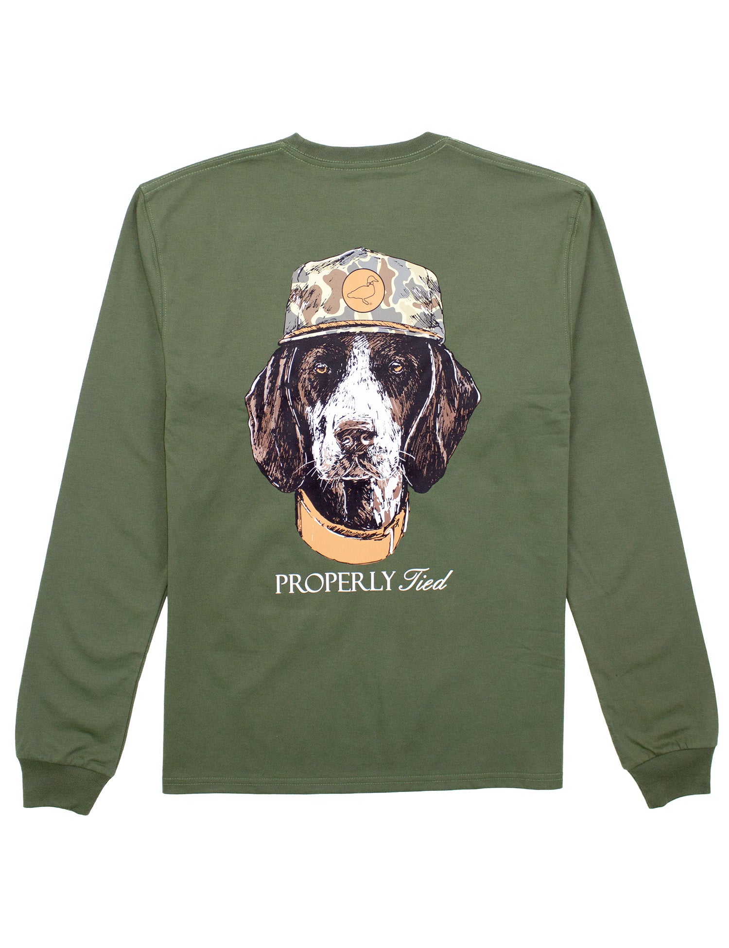 Man's Best Friend LS Olive