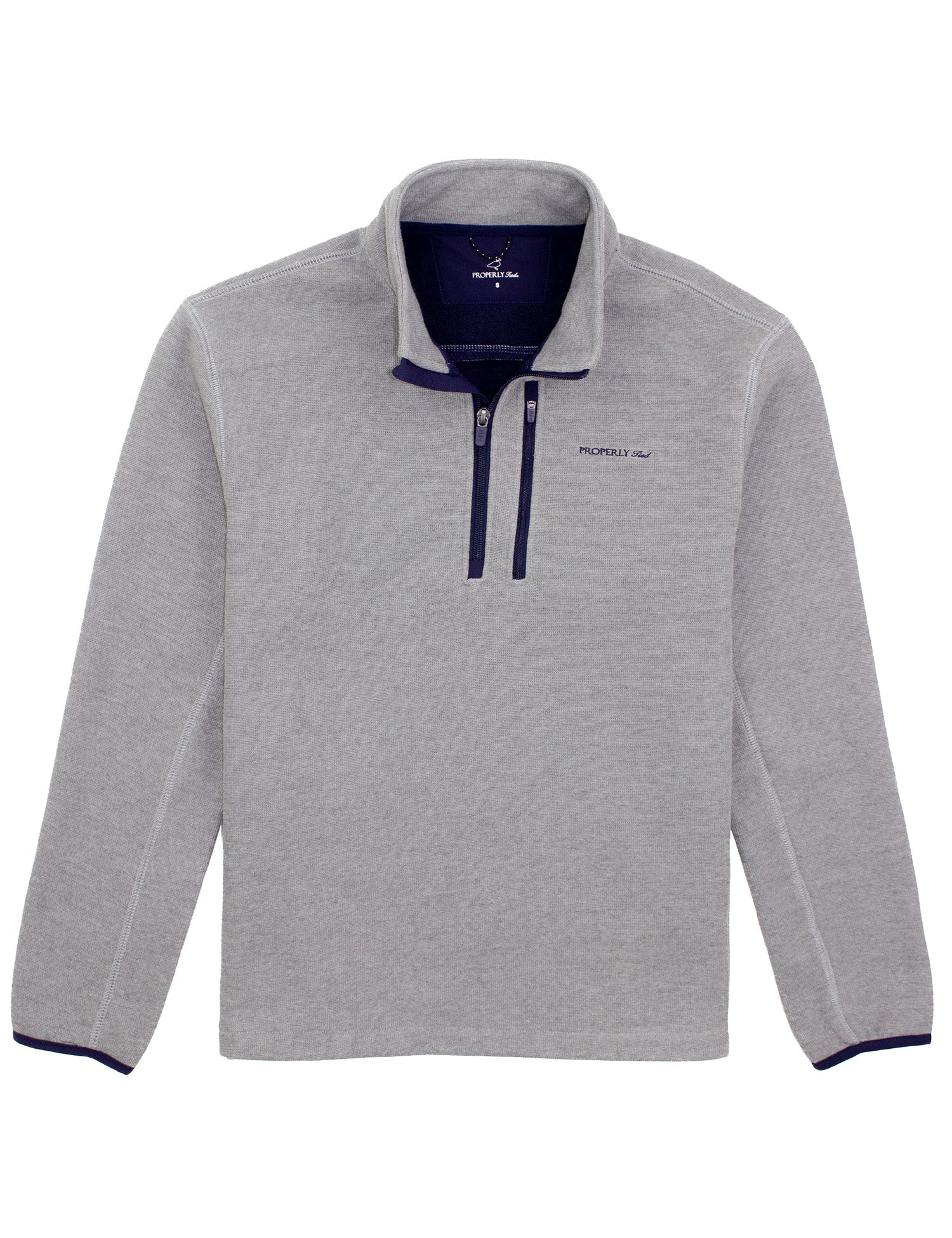 Highland Pullover Light Heather Grey