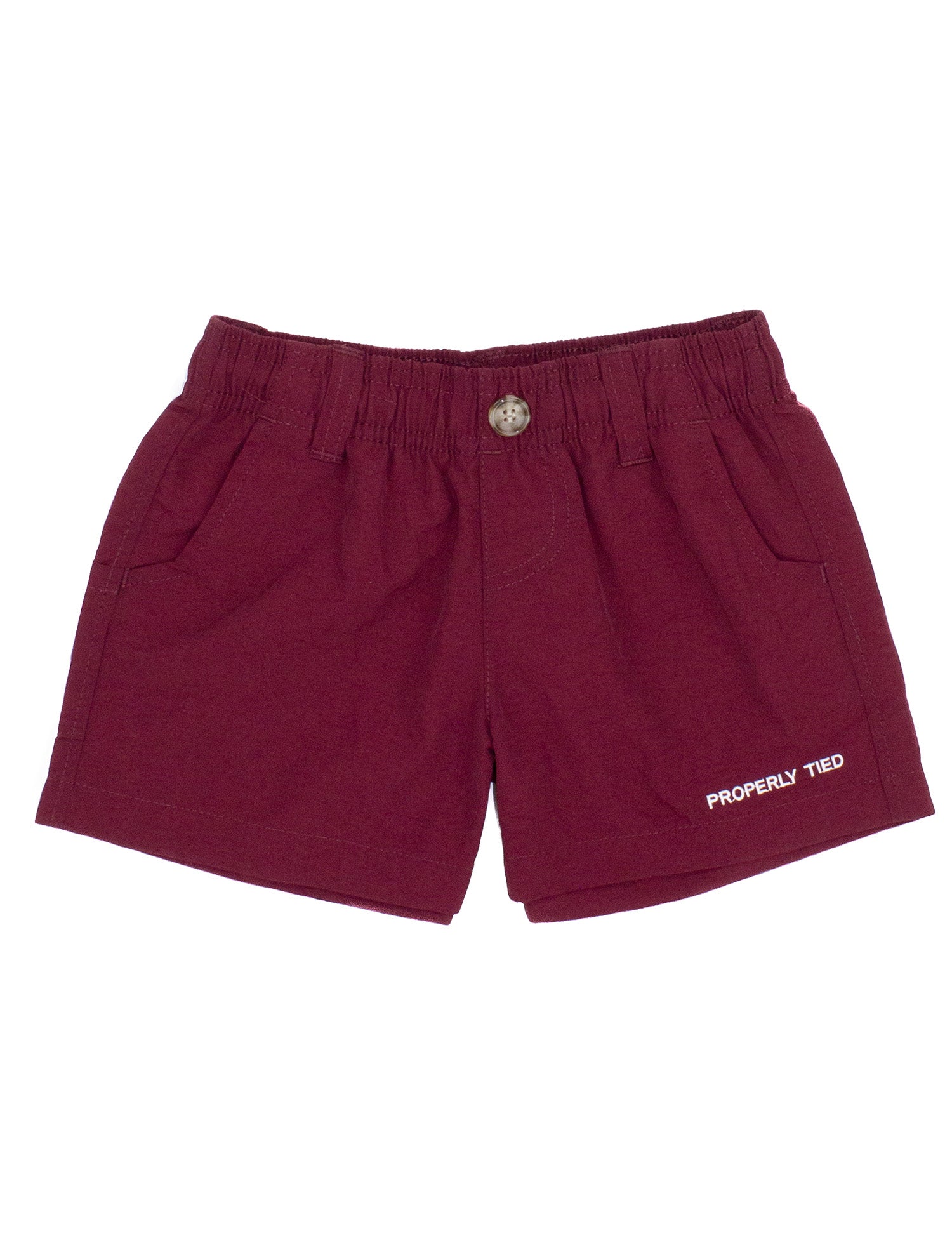 Baby Mallard Short Maroon
