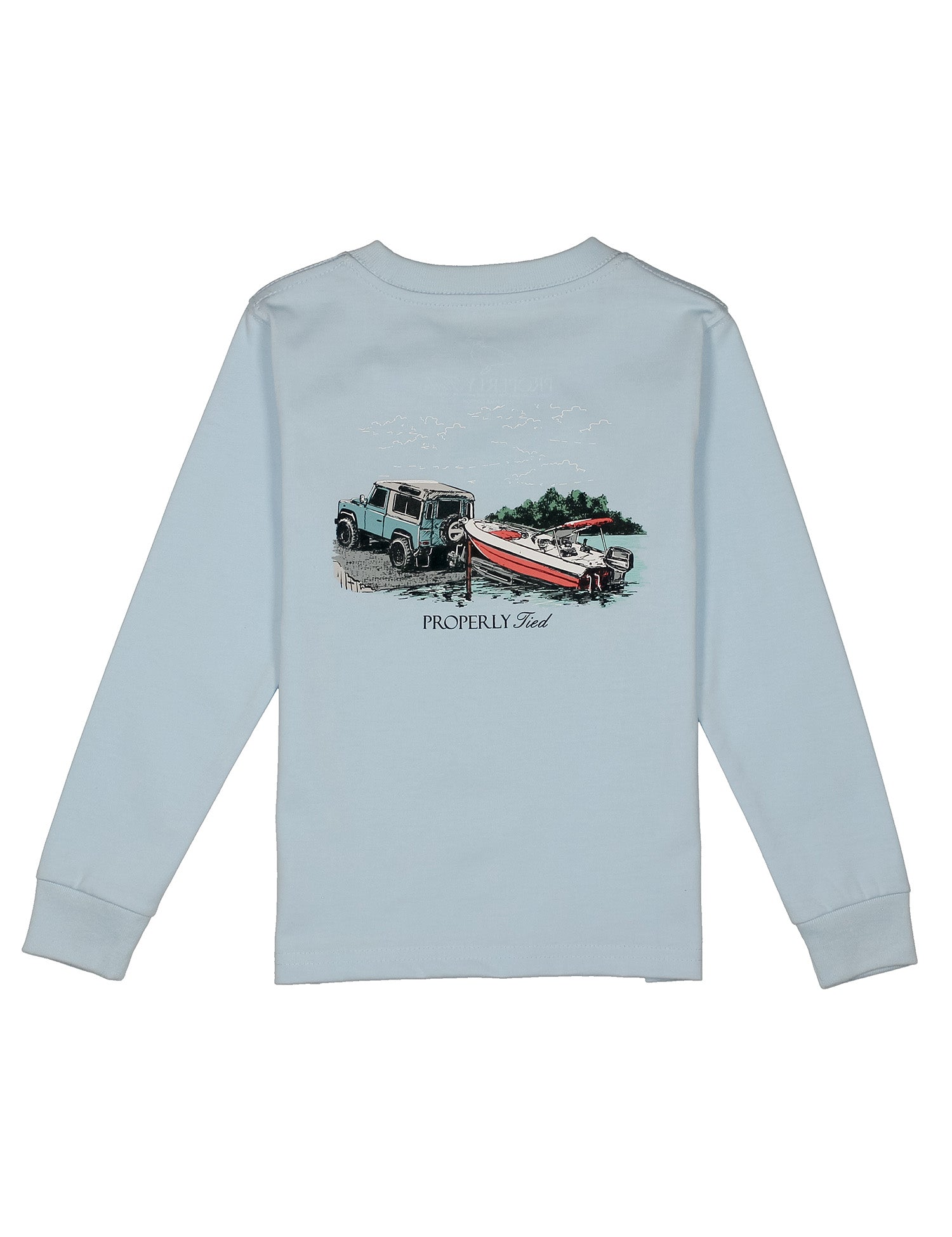 Baby Launch LS Periwinkle