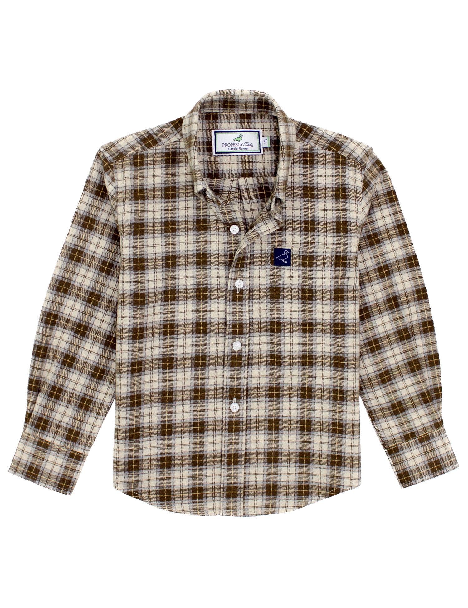 Boys Classic Flannel Hardwood