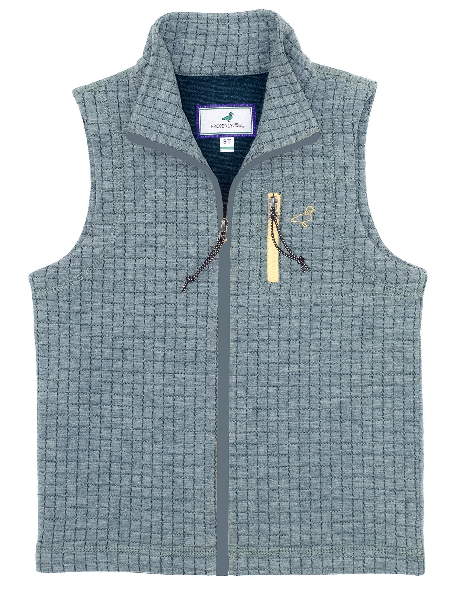 Boys Delta Vest Brush Green