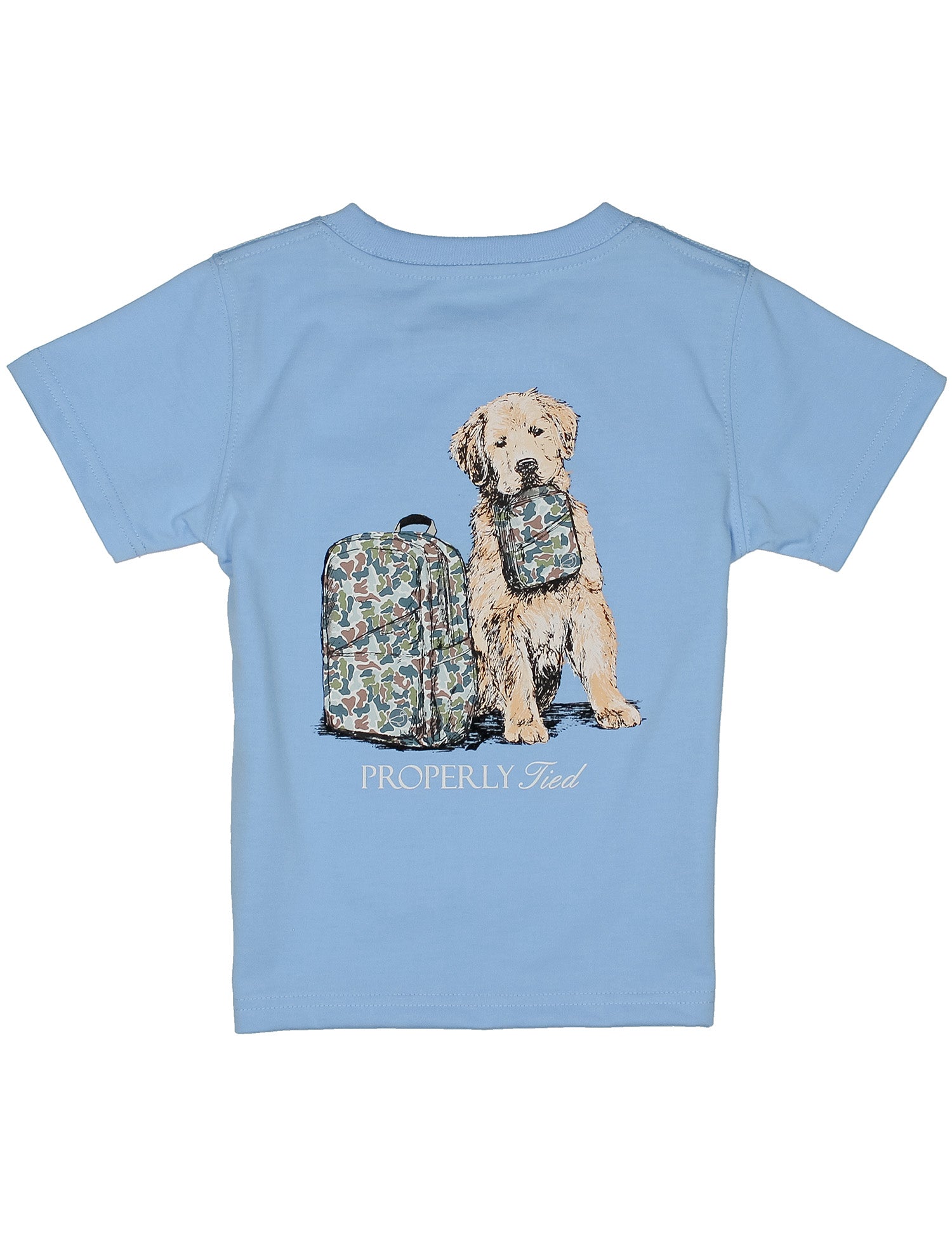 Boys Study Buddy SS Light Blue
