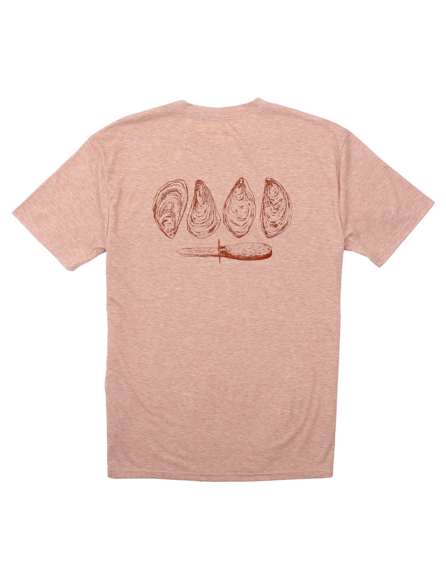 Portland Pocket Tee SS Oysters Clay