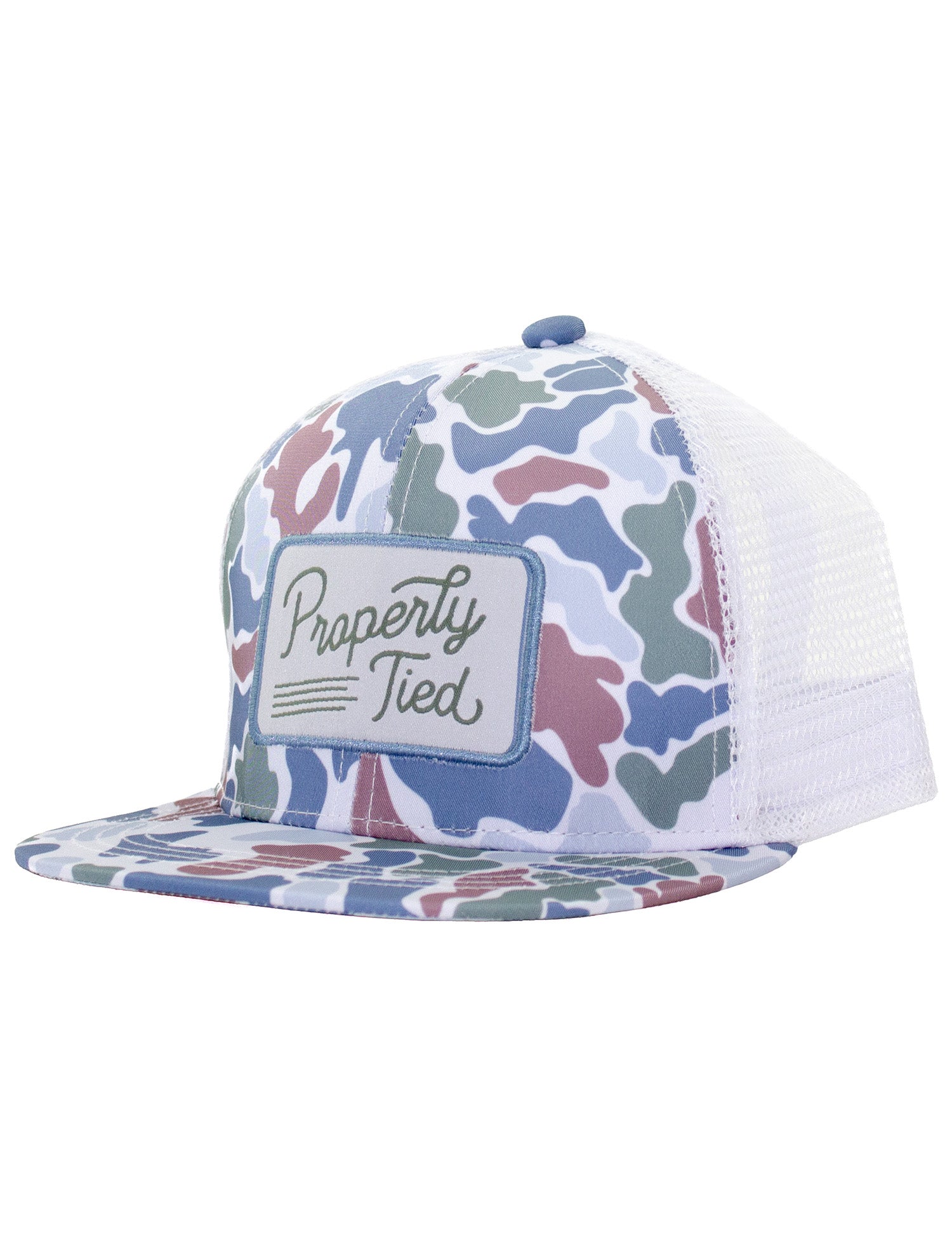 Boys Sportsman Trucker Hat Terra Camo