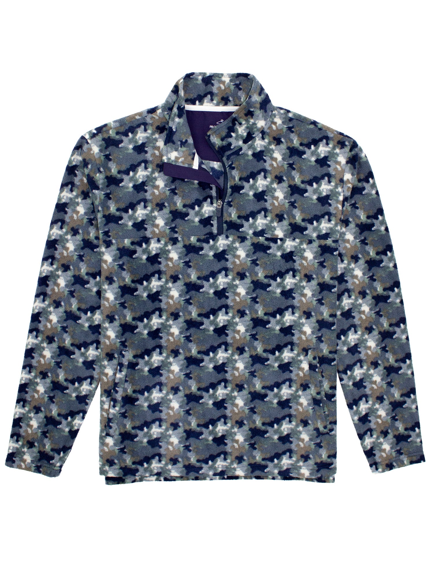 Sportsman Microfleece Pullover Delta Backwater Camo