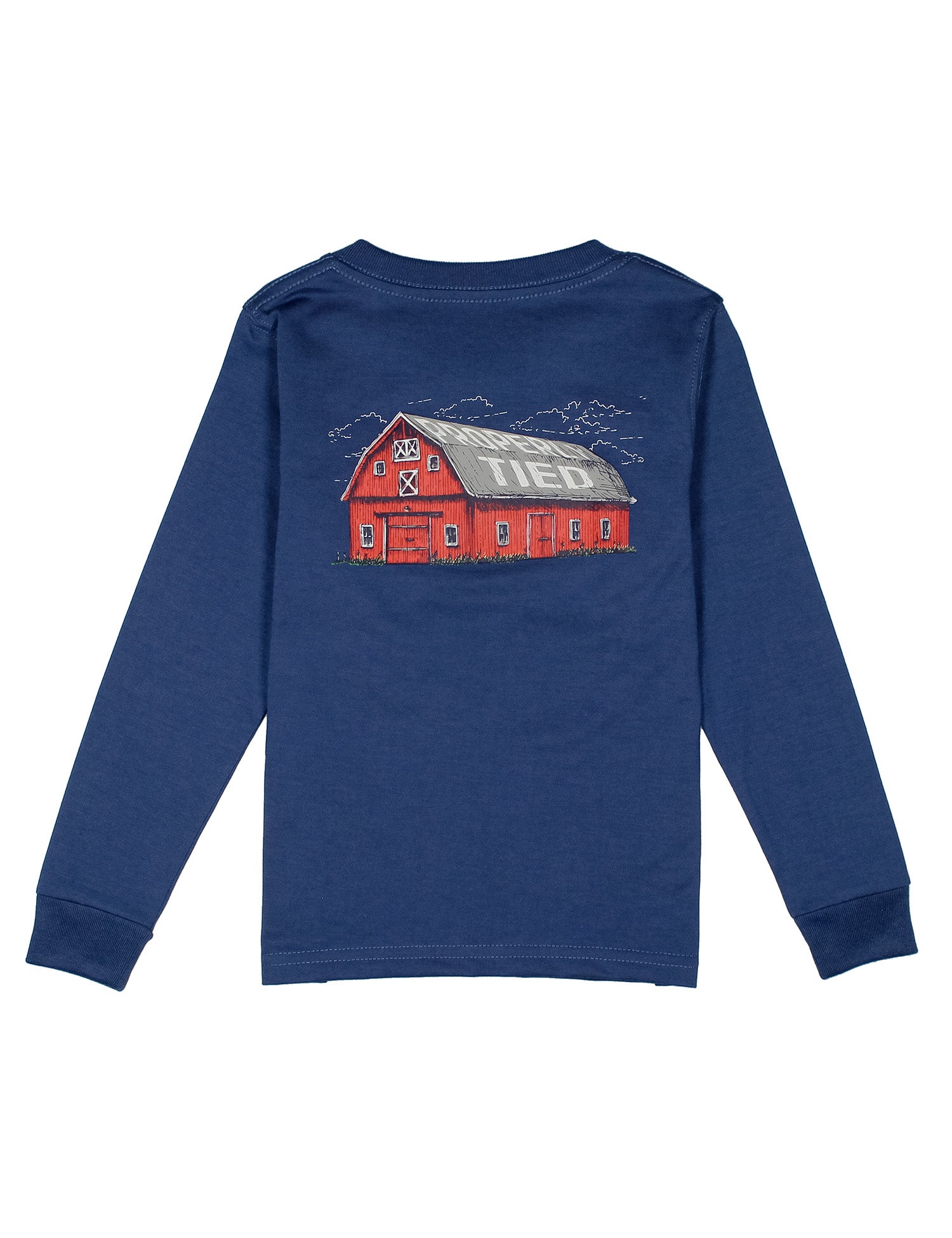 Boys Barn LS River Blue