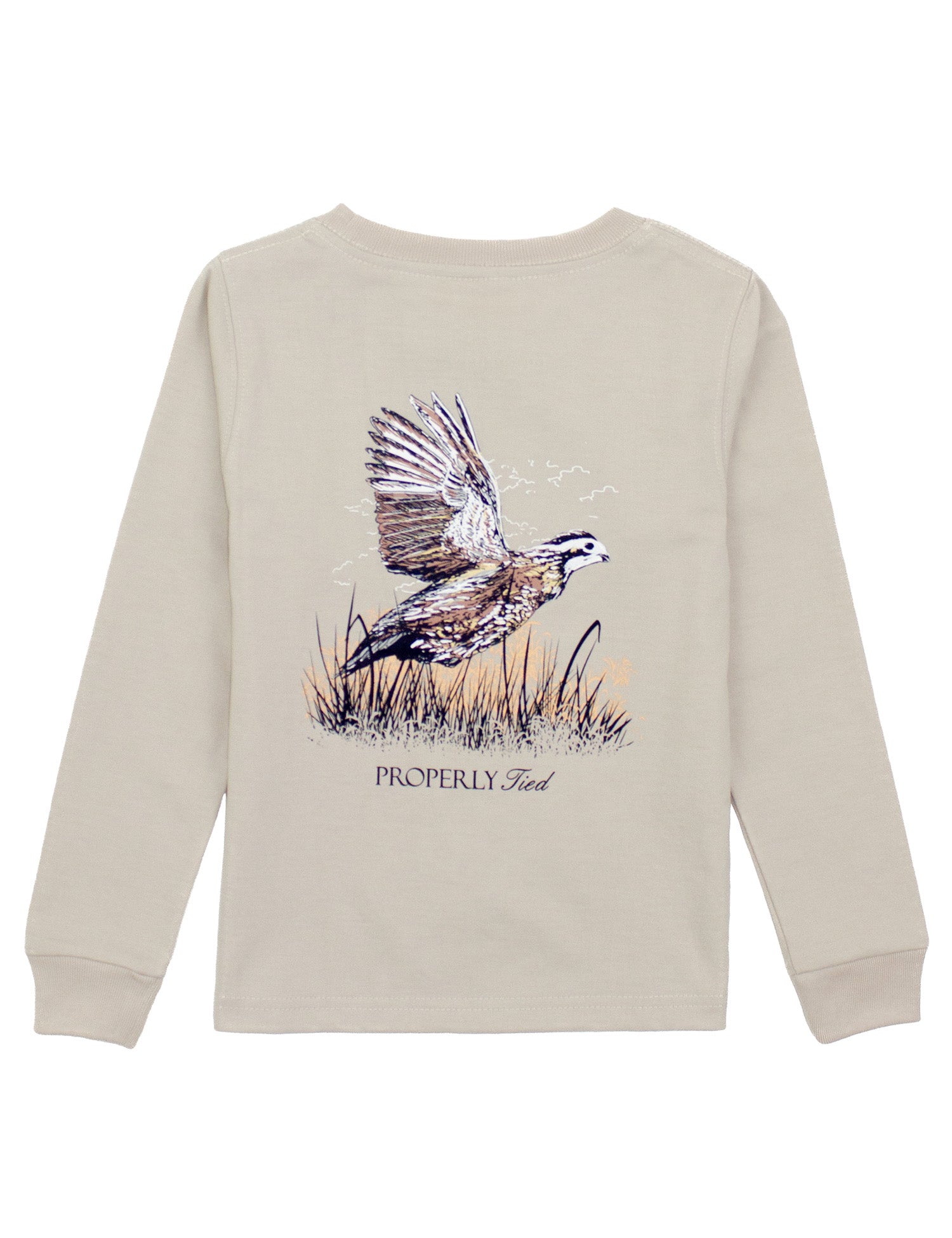 Boys Quail LS Linen