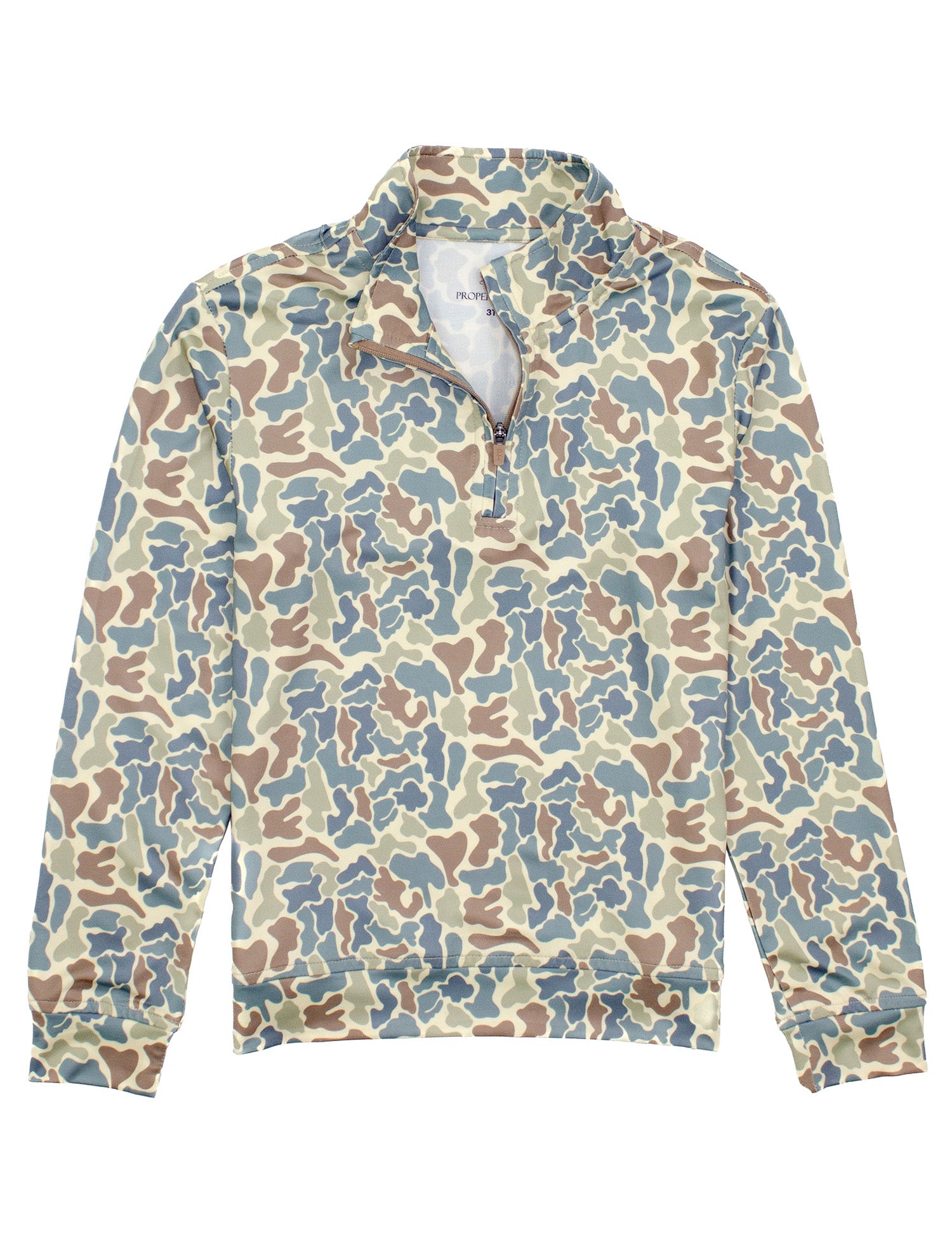 Boys Inlet Pullover Field Camo