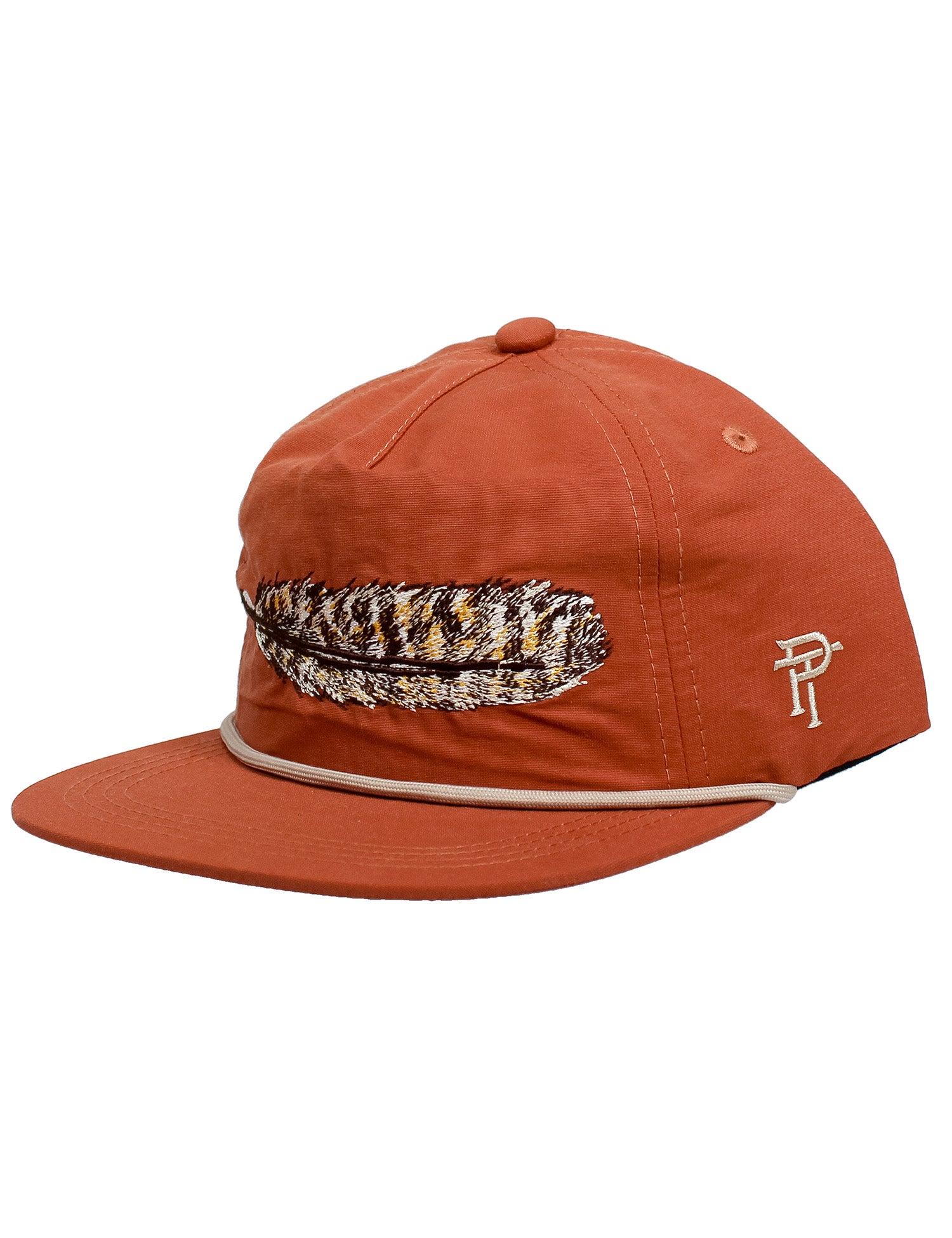 Boys Classic Rope Hat Turkey Feather