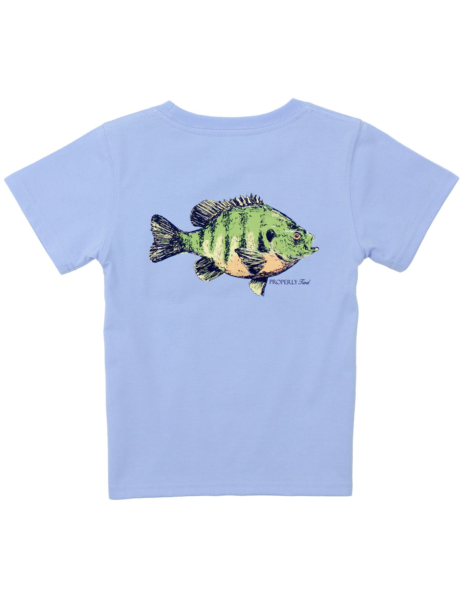 Boys Blue Gill SS Light Blue