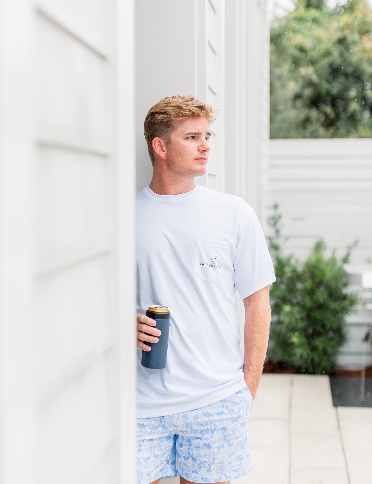 Performance Tee SS America's Pasttime White