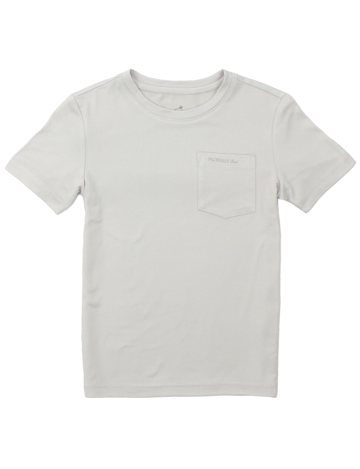 Boys Ravine Pocket Tee SS Glacier