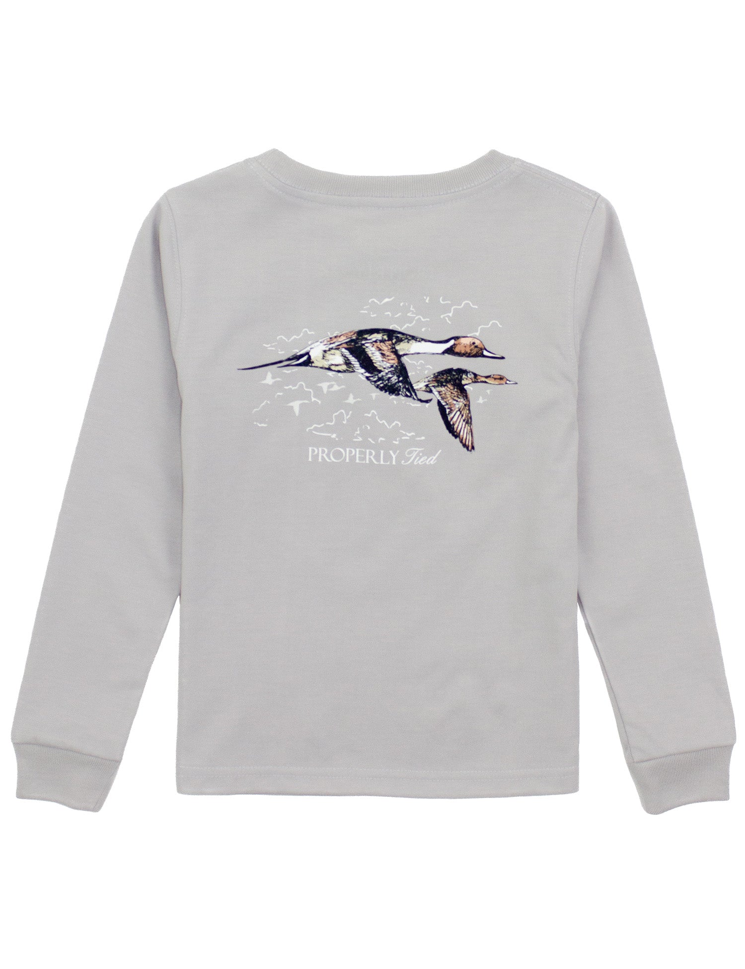 Baby Pintails LS Ice Grey