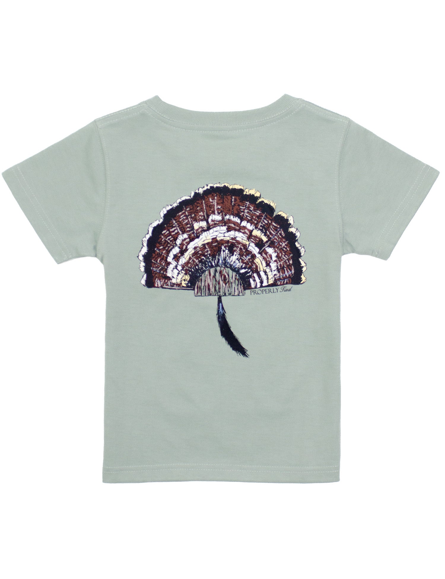 Boys Turkey Mount SS Chrome Grey