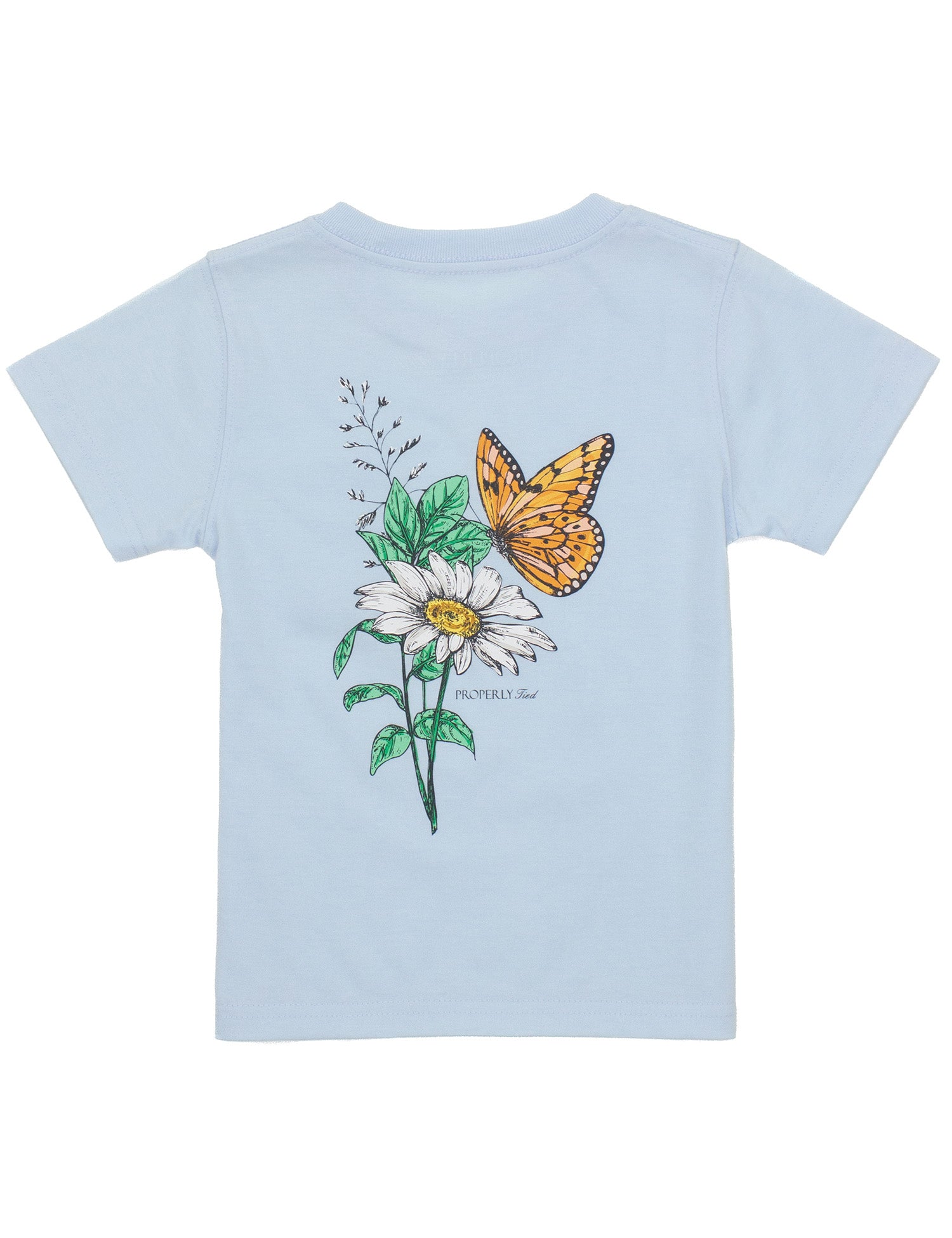 Girls Butterfly Periwinkle