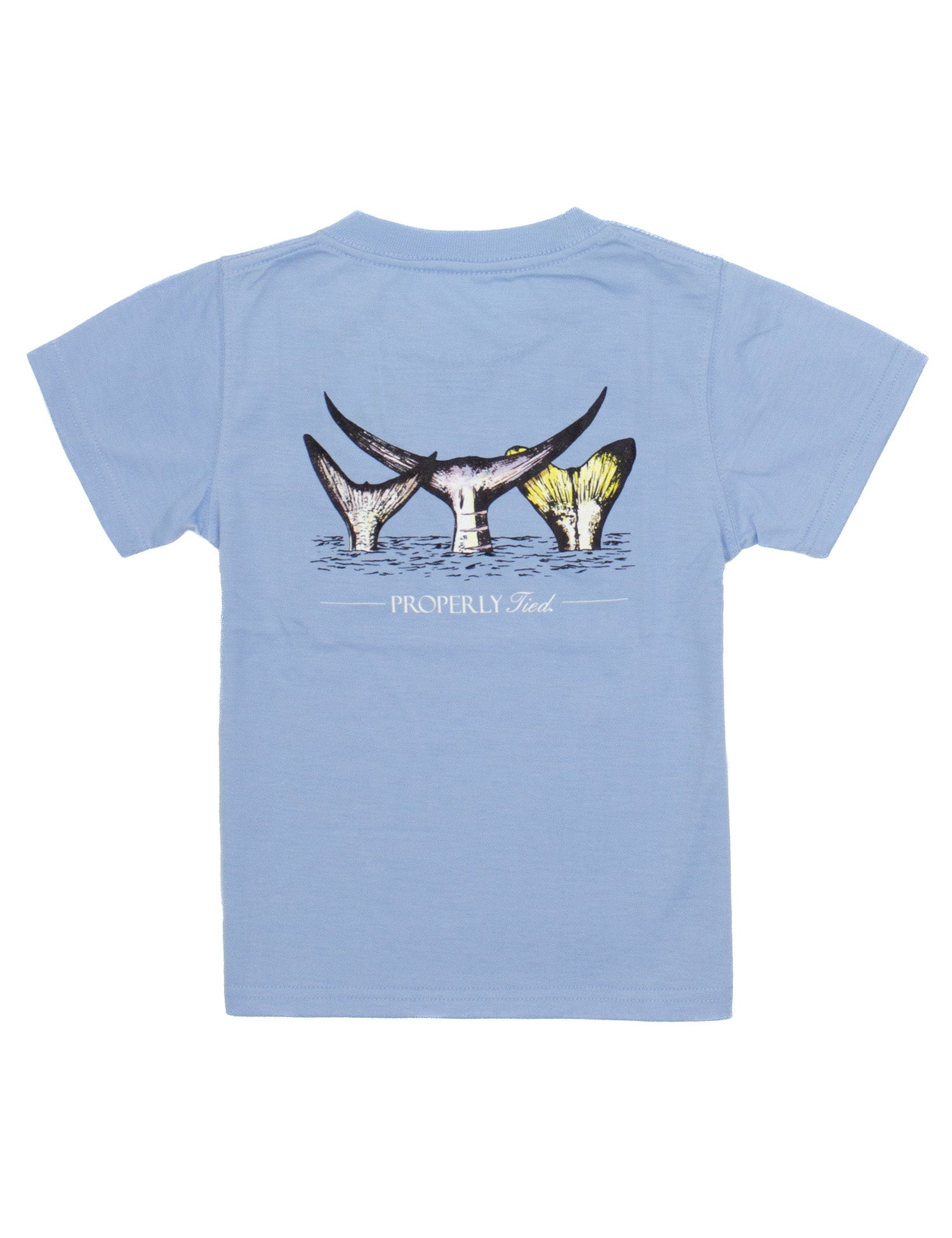 Baby Fish Out Of Water SS Light Blue