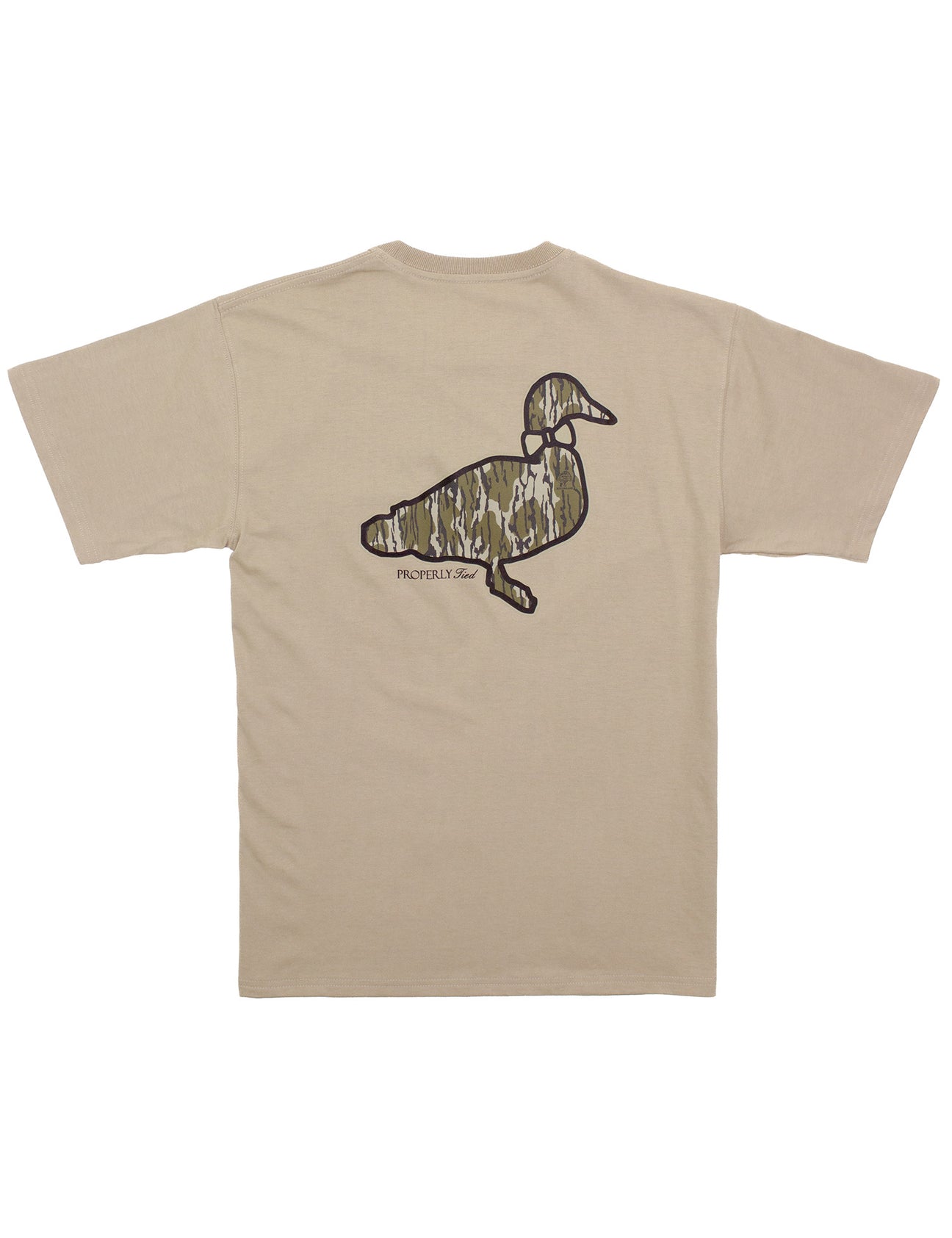 Mossy Oak Camo Logo SS Sand