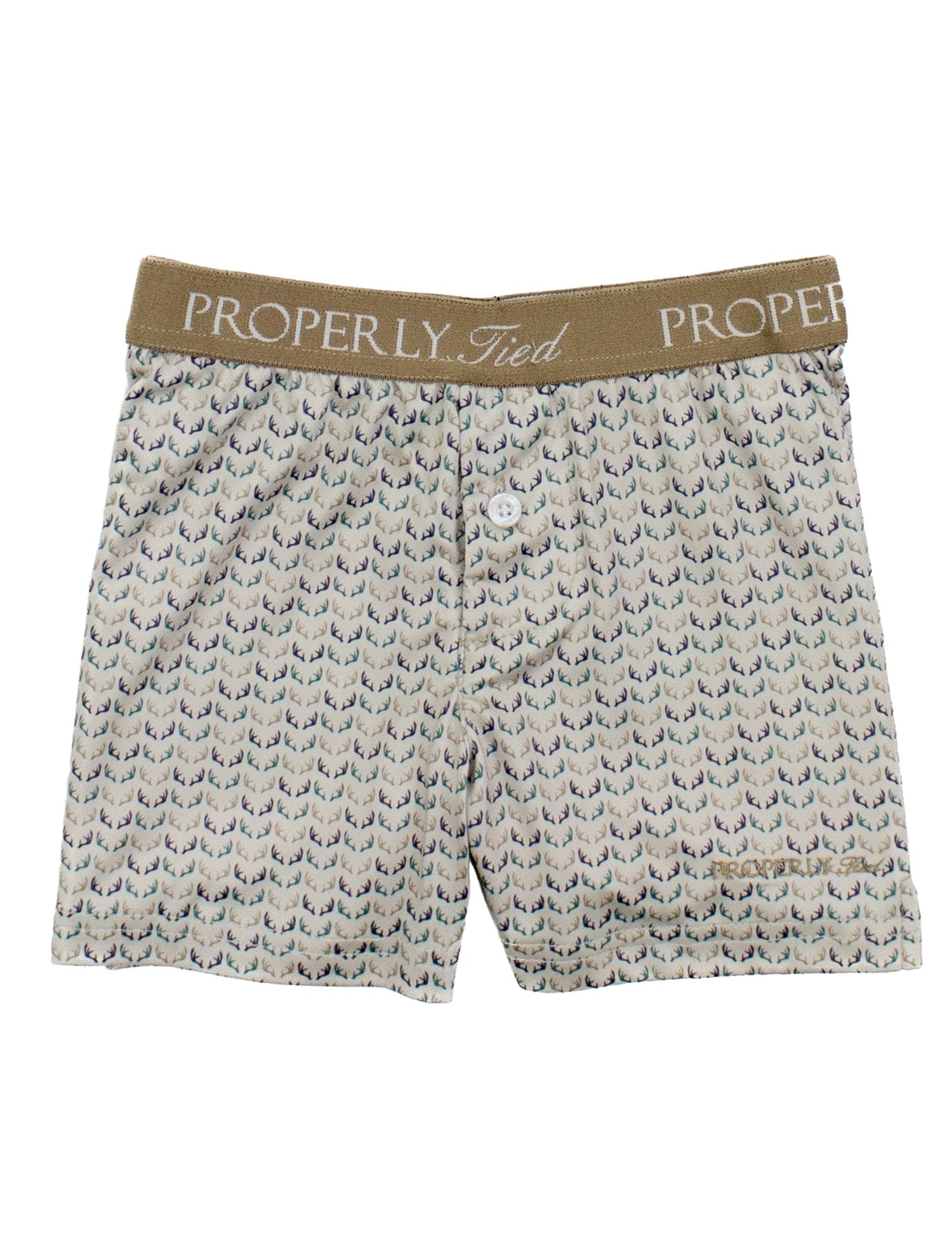 Boys Inlet Boxer Antlers
