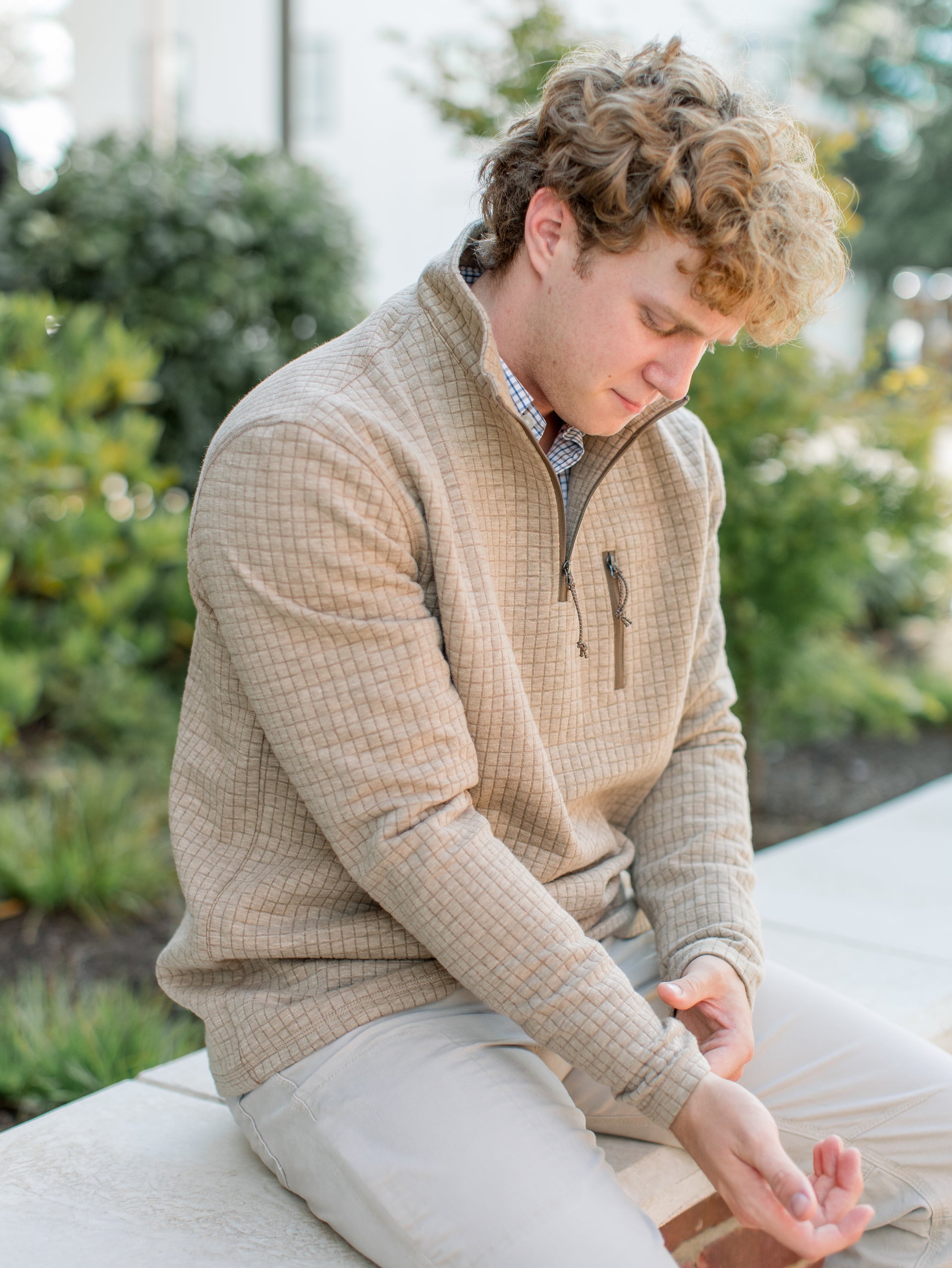Delta Pullover White Oak