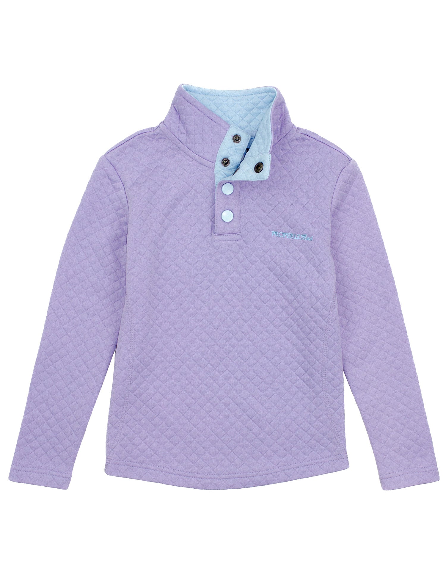 Girls Social Pullover Purple
