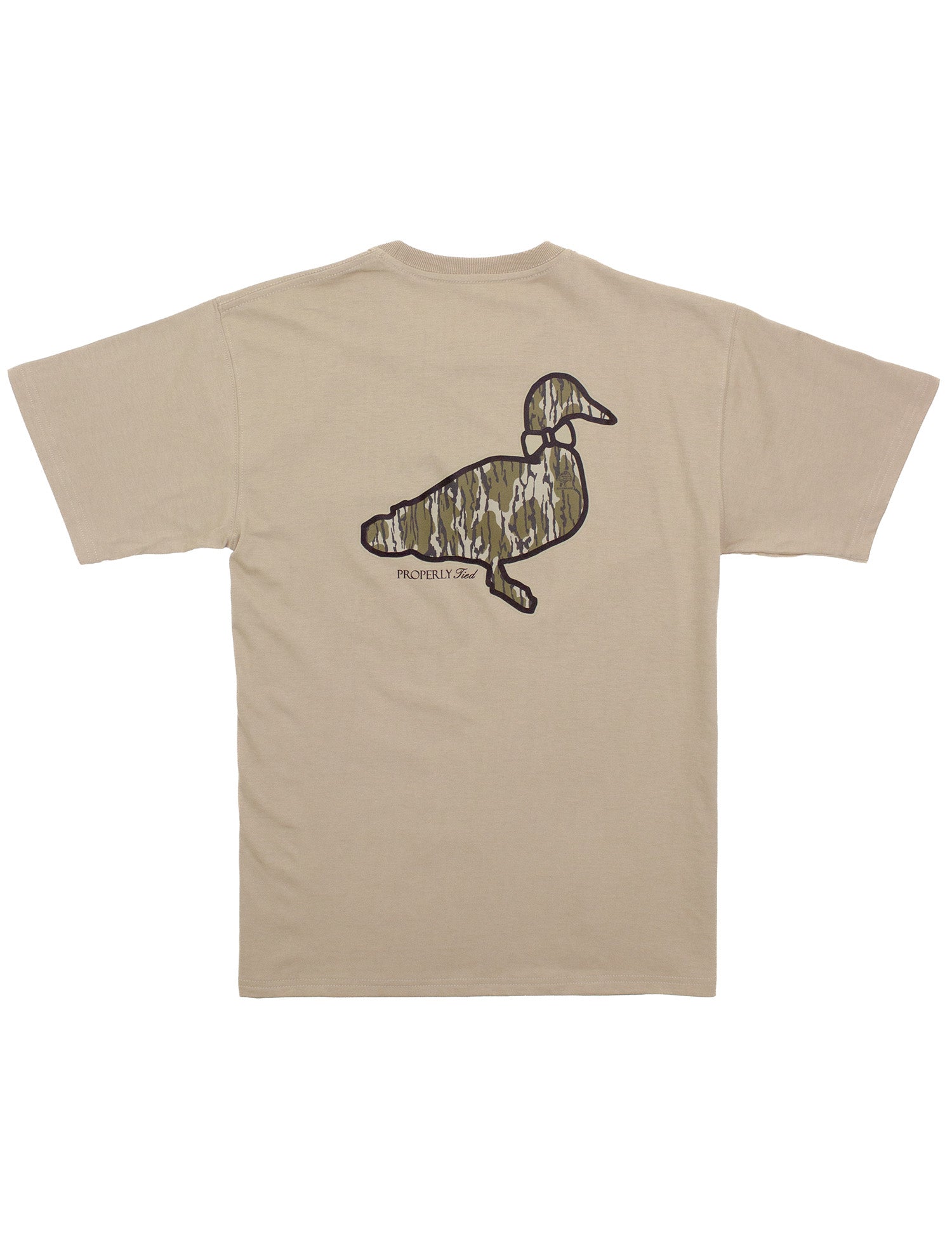 Mossy Oak Camo Logo SS Sand