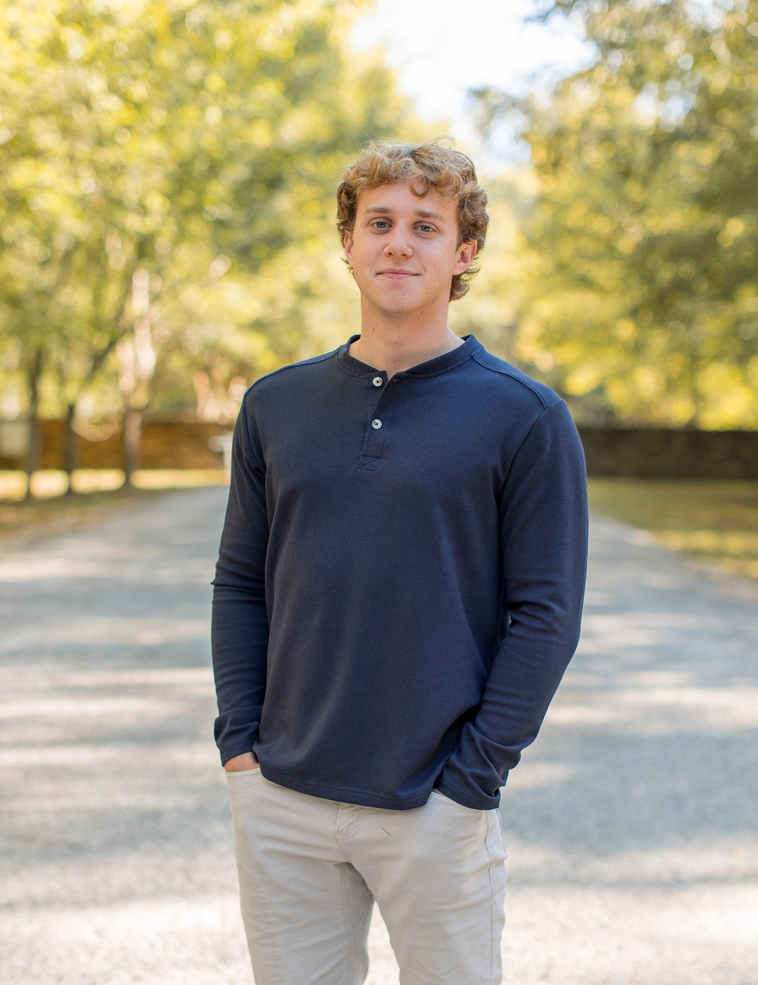 Shoreline Henley LS Midnight
