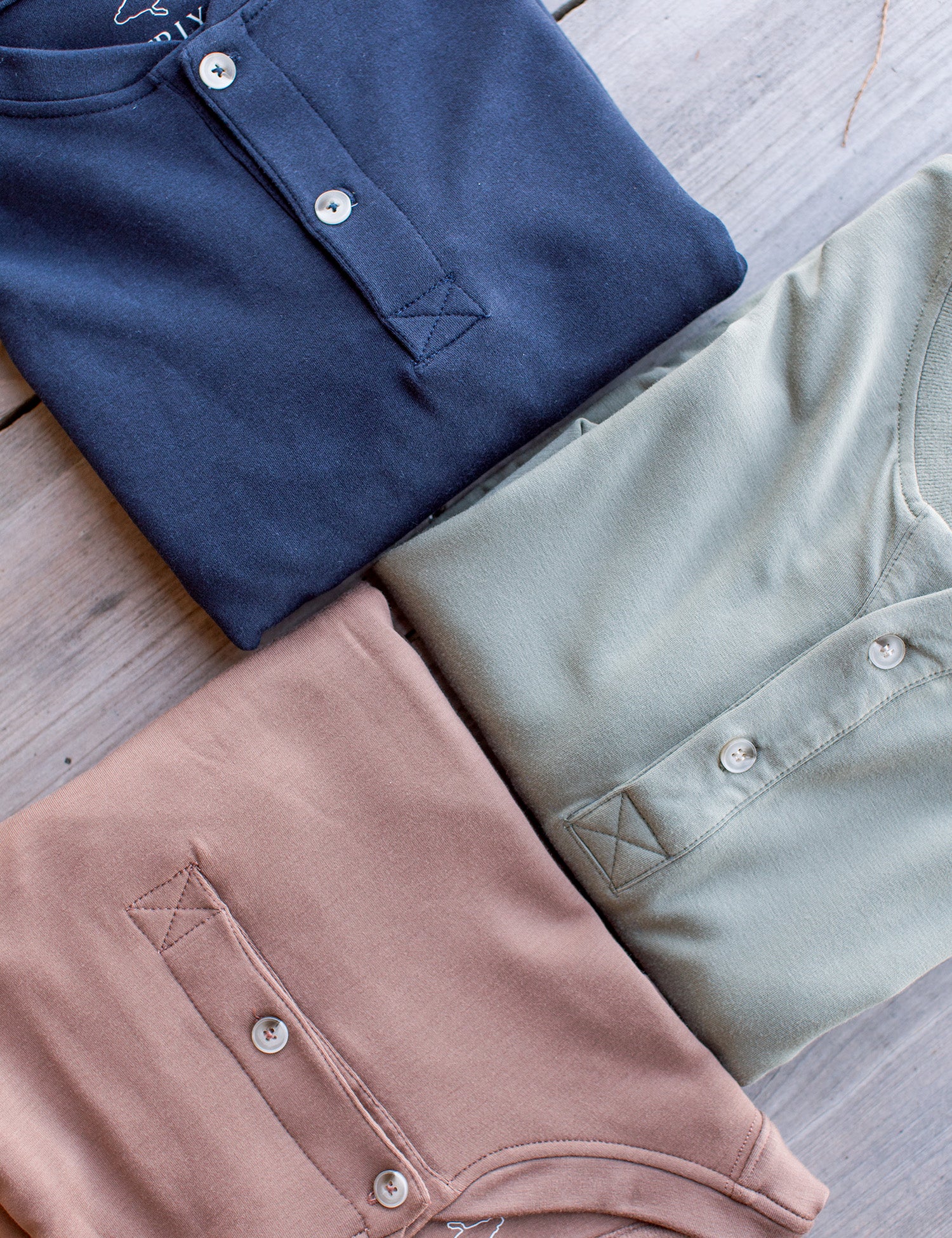Boys Shoreline Henley LS Midnight