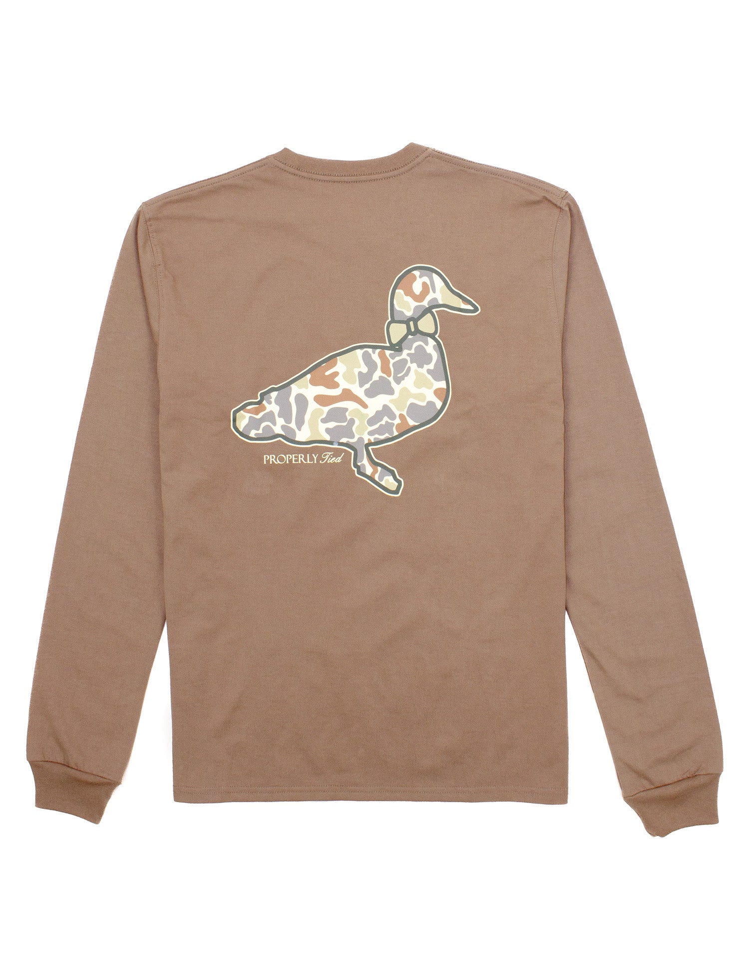Field Camo Logo LS Walnut