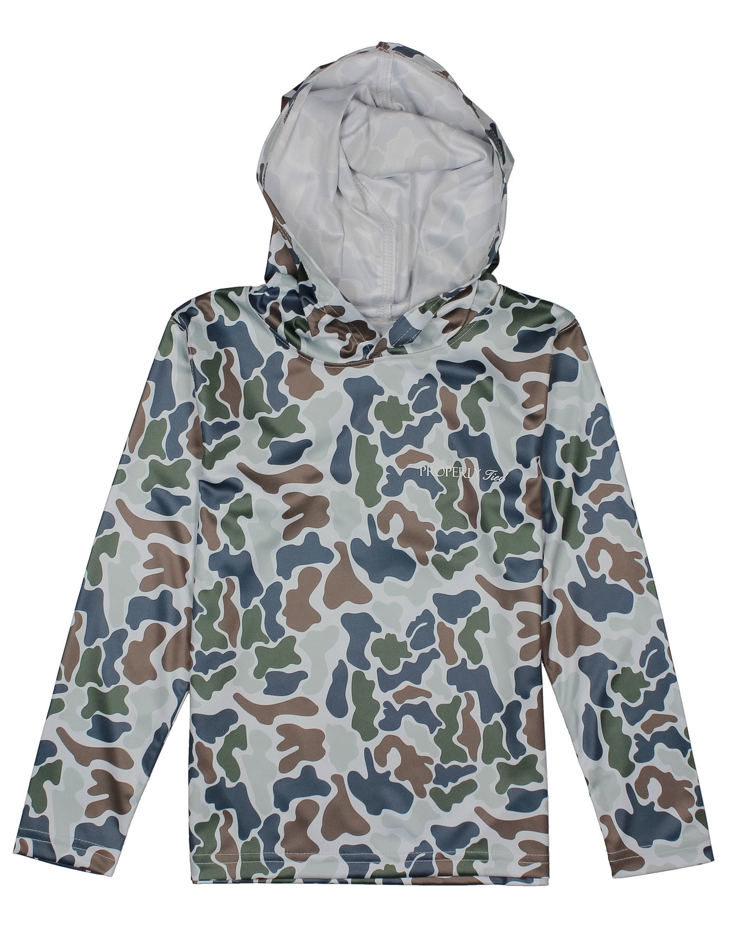 Boys Sportsman Performance Hoodie Terra Camo