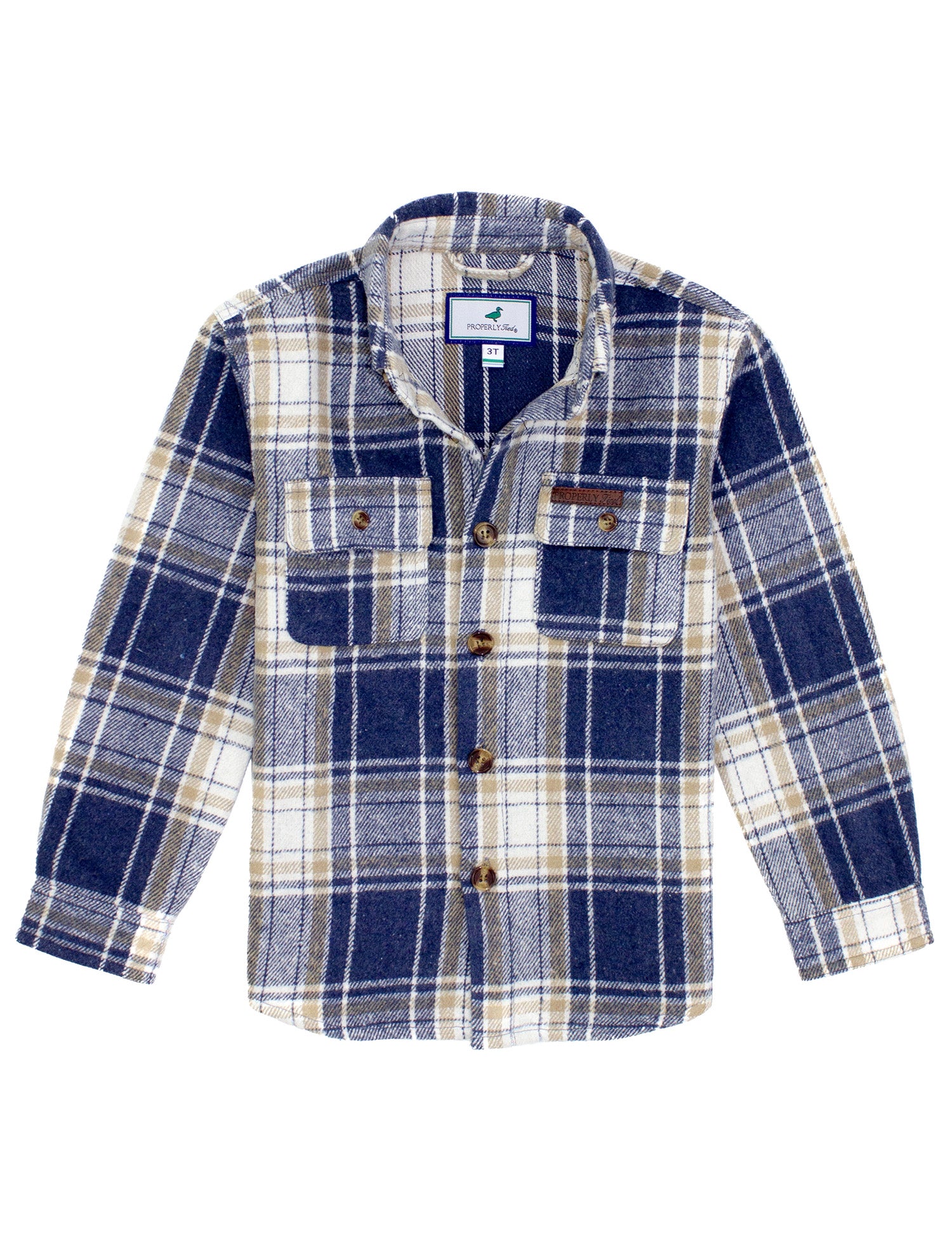 Boys Ranch Flannel Peak
