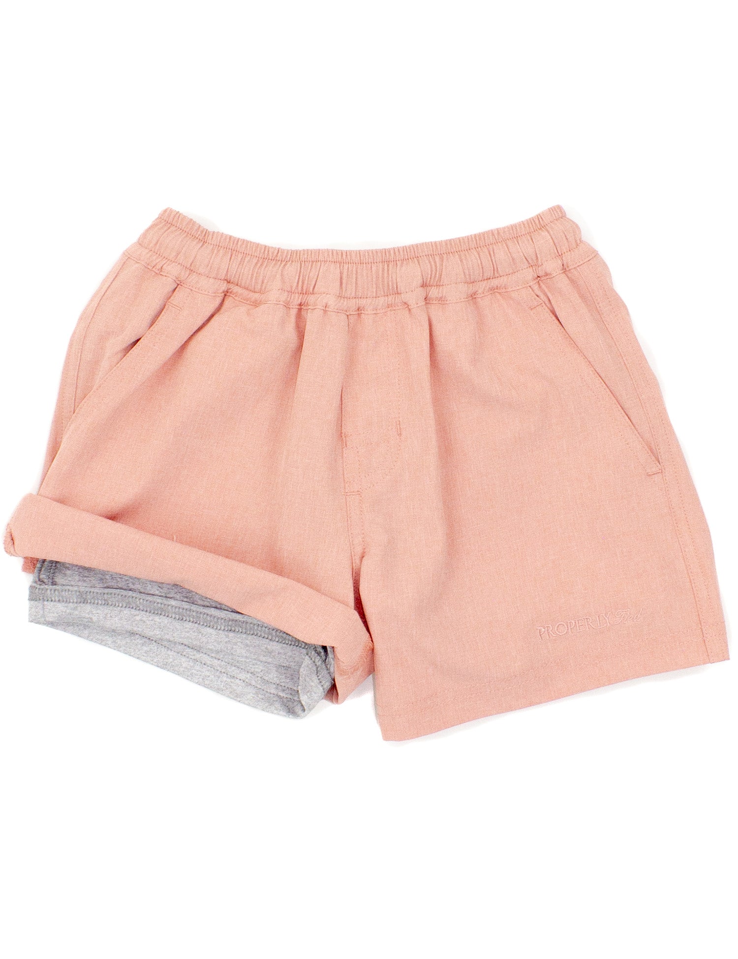 Boys Ace Short Salmon