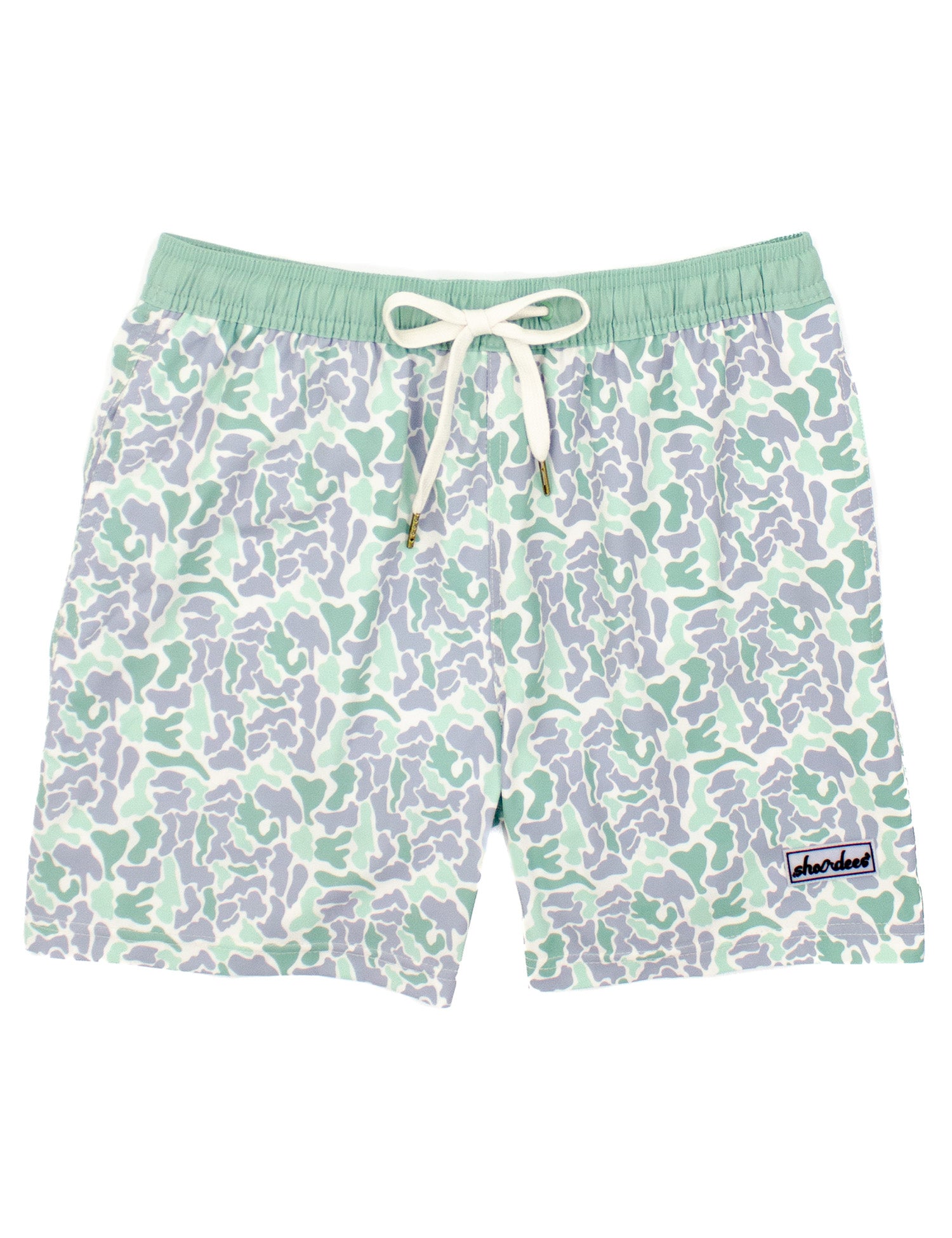 Shordees Swim Trunk Sage Camo