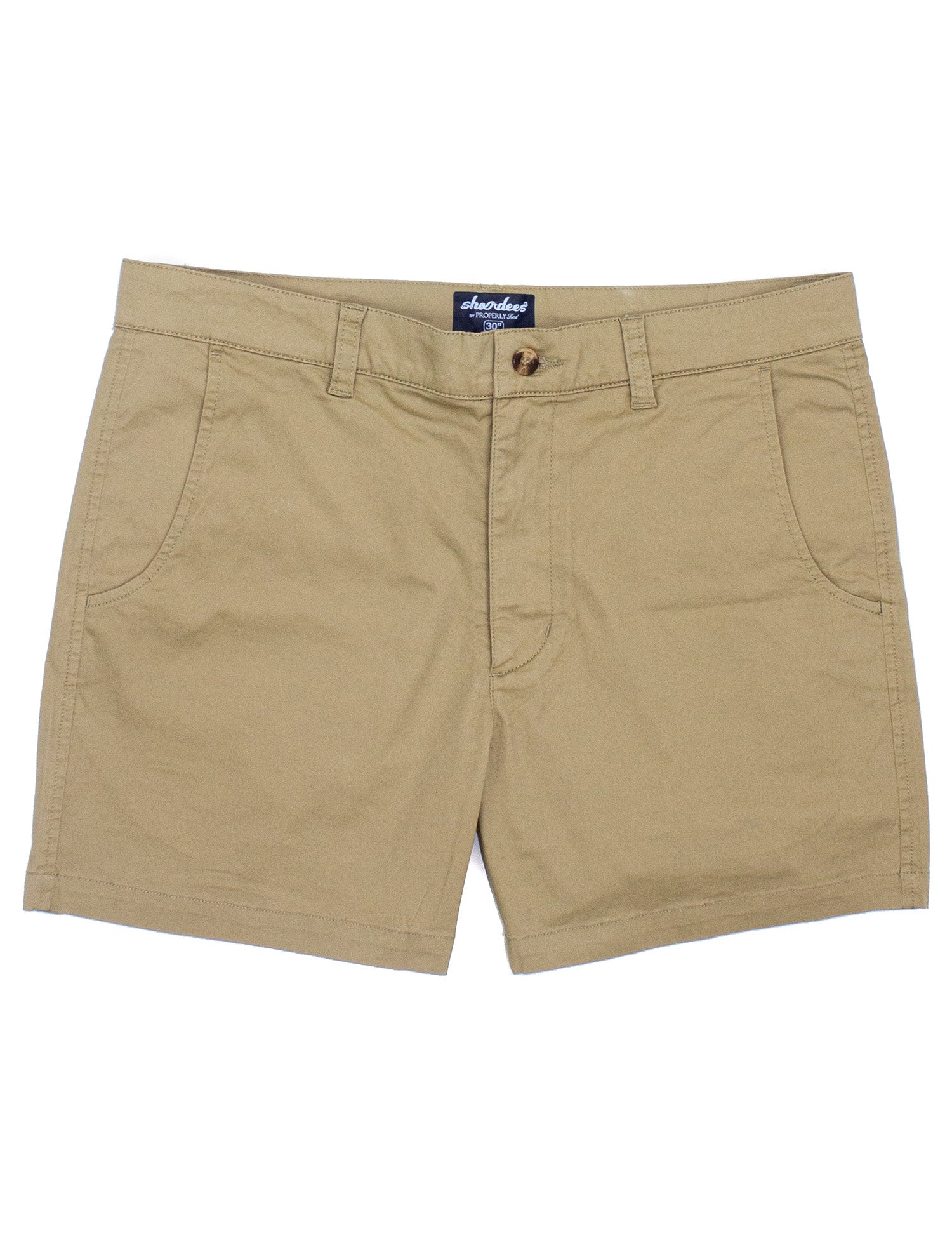 Shordees 5.5" Chino Camel
