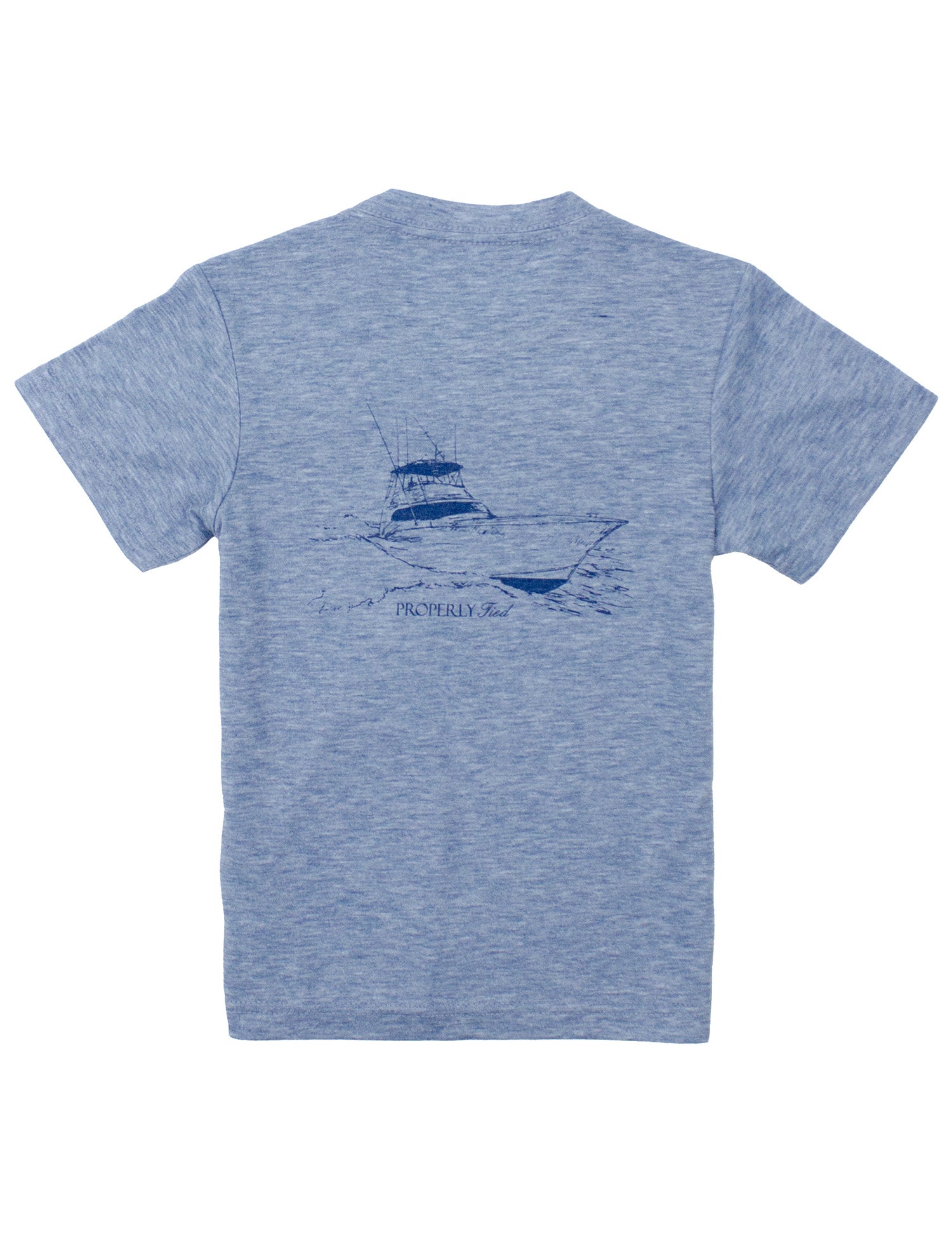 Boys Portland Pocket Tee SS Deep Sea Ocean