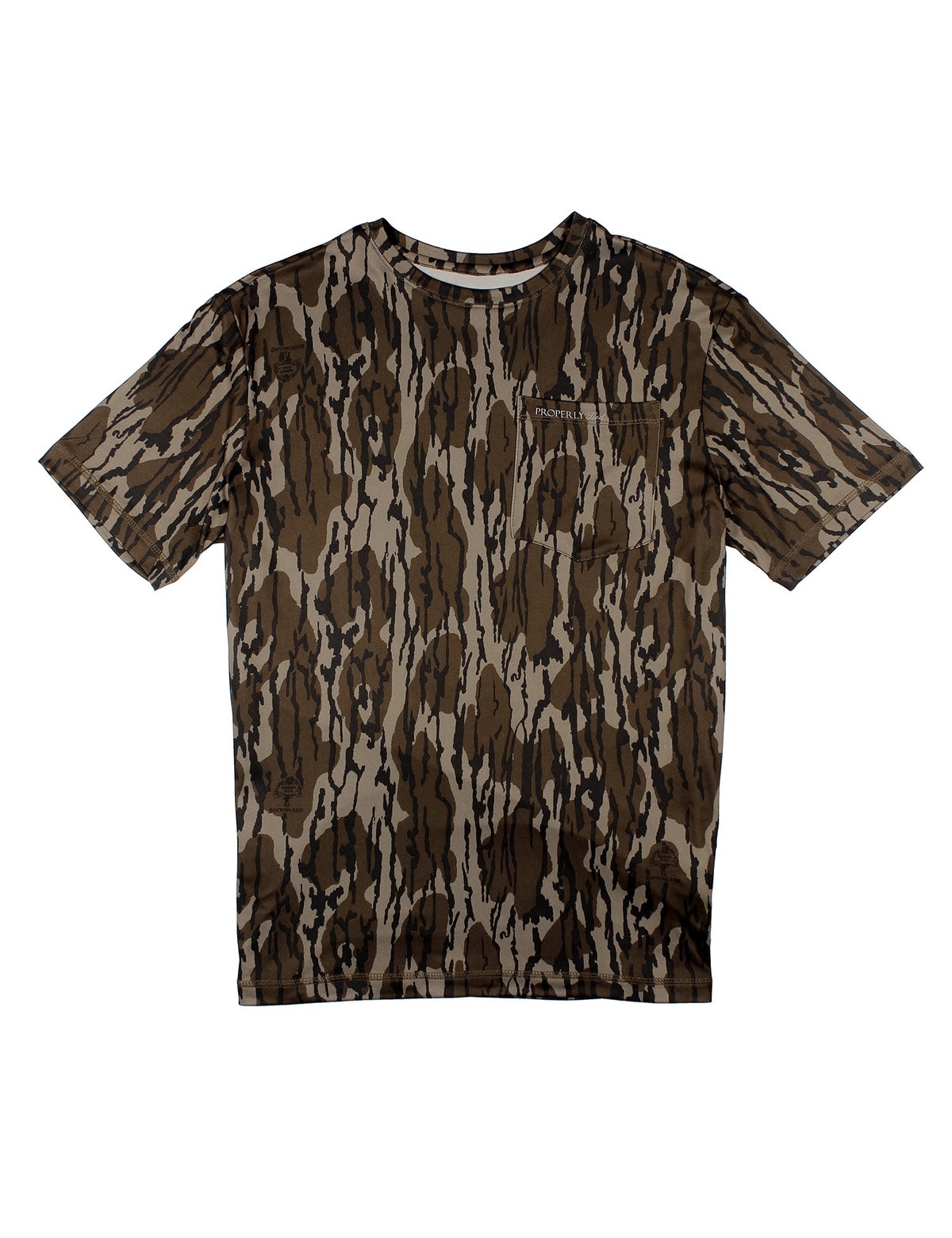 Ravine Pocket Tee SS Mossy Oak Original Bottomland