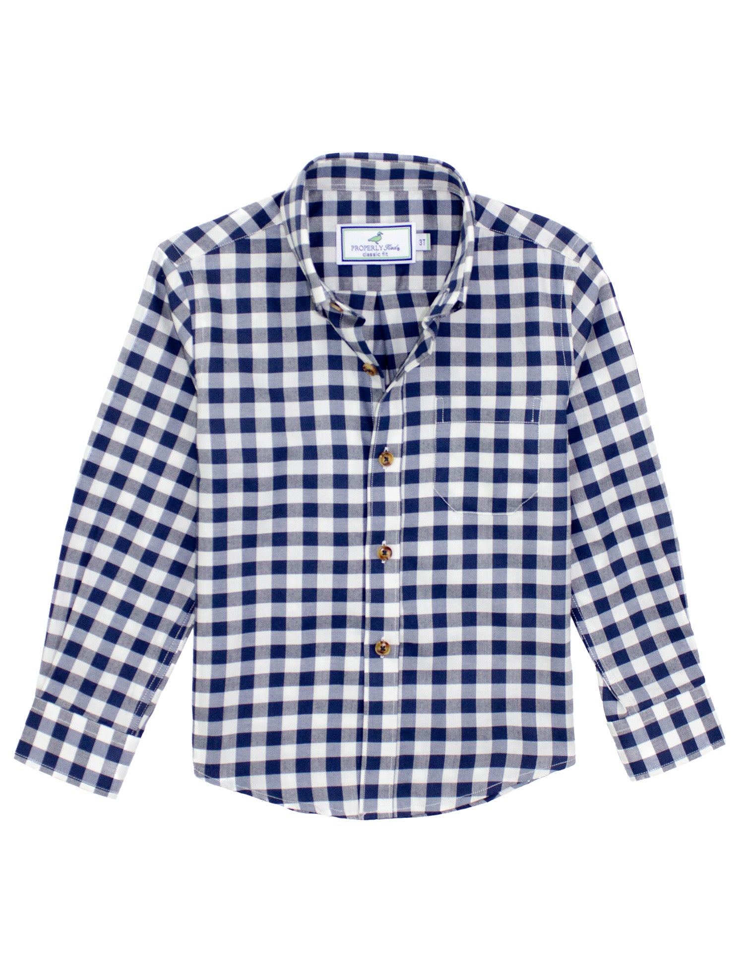 Boys Woodland Sportshirt Navy Pier