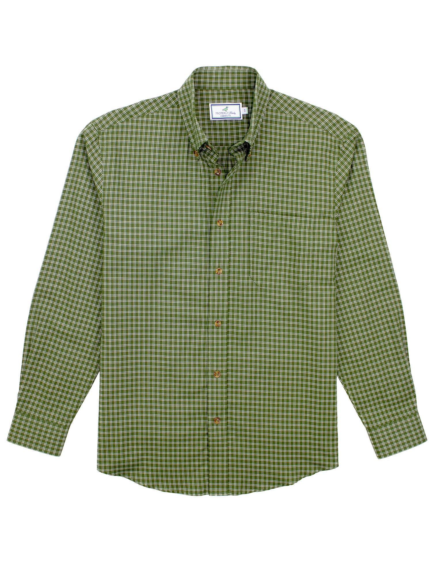 Woodland Sportshirt Cypress Needle