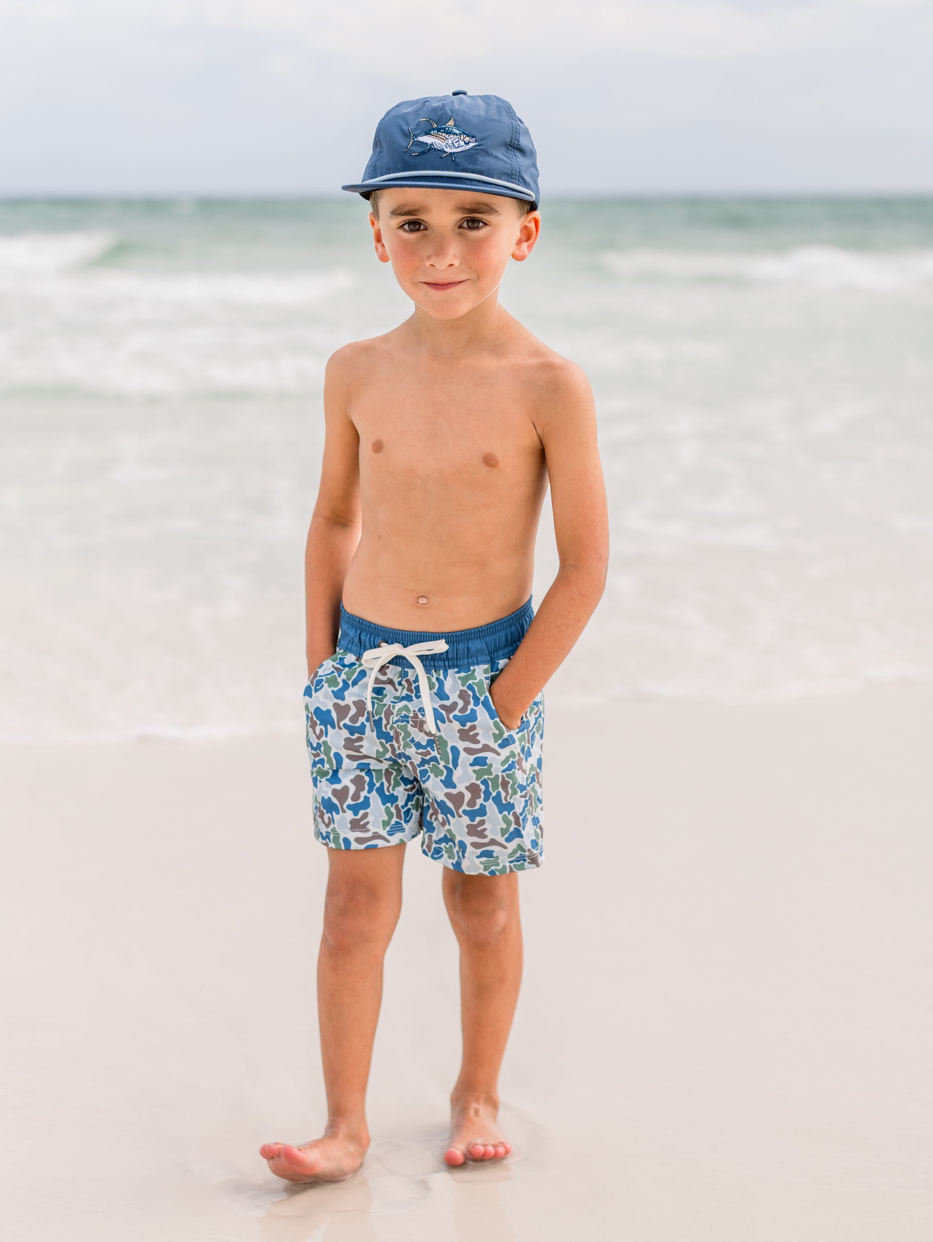 Boys Trail Short Terra Camo
