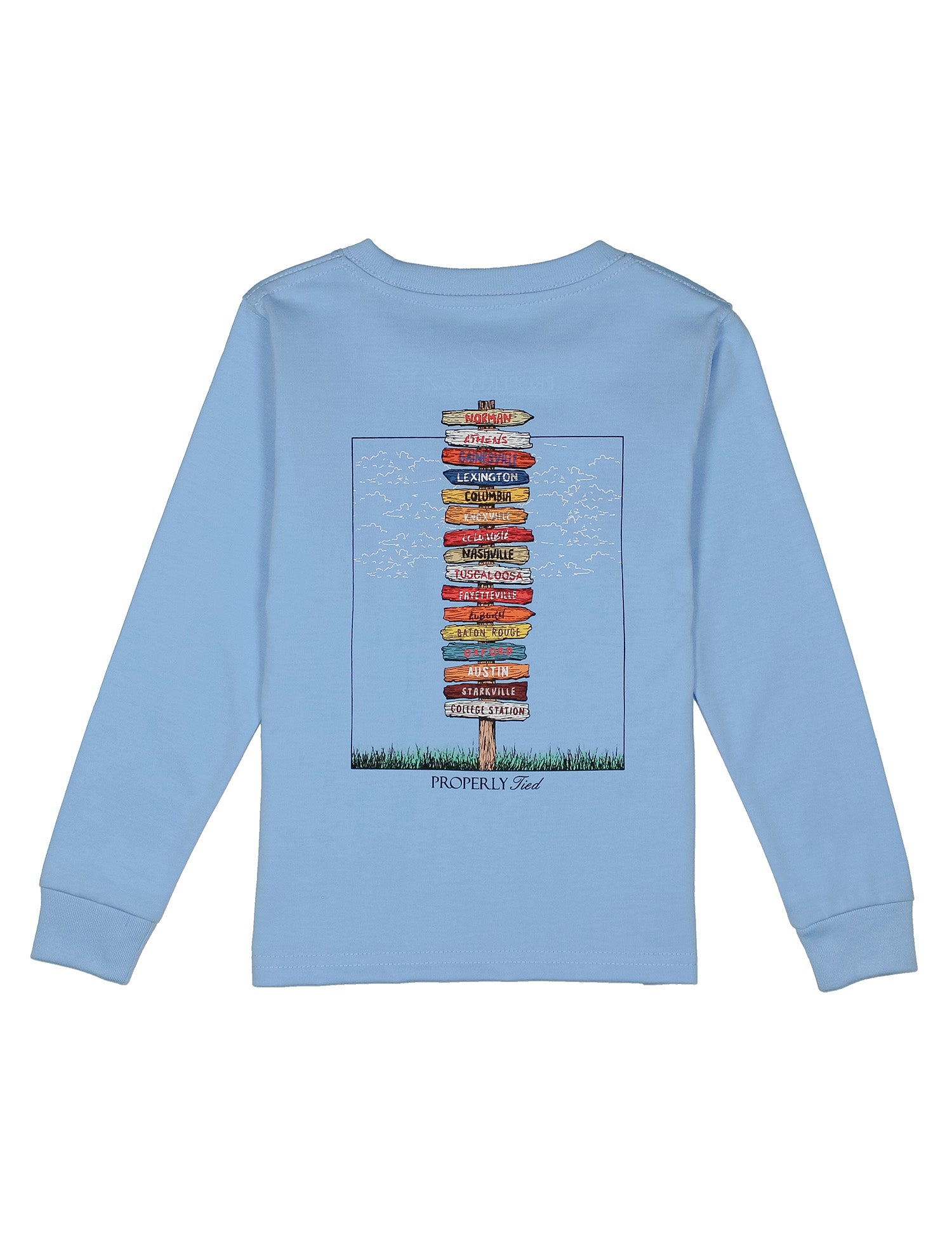 Boys Southeastern Showdown LS Light Blue