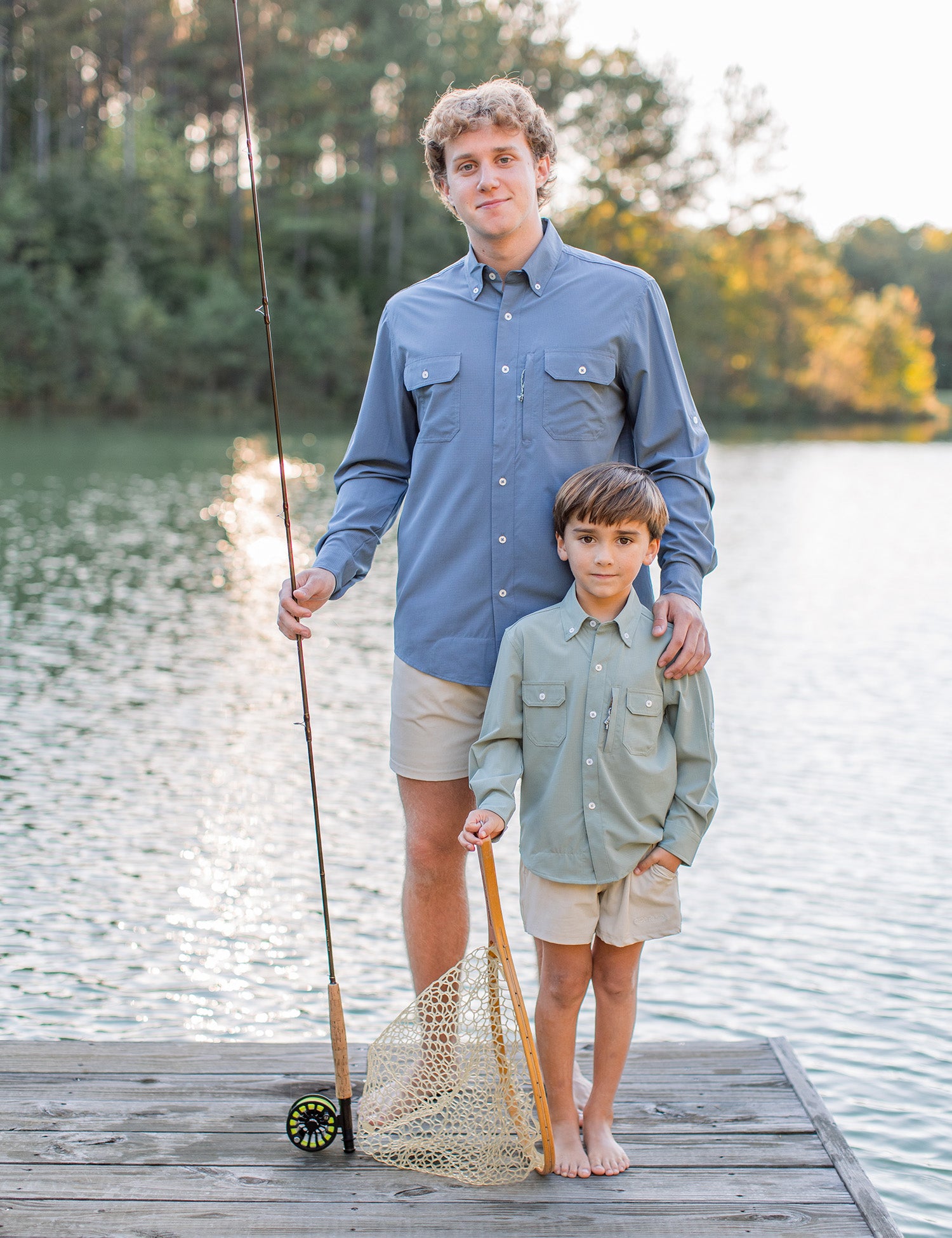 Reeltech Fishing Shirt Dusk Blue