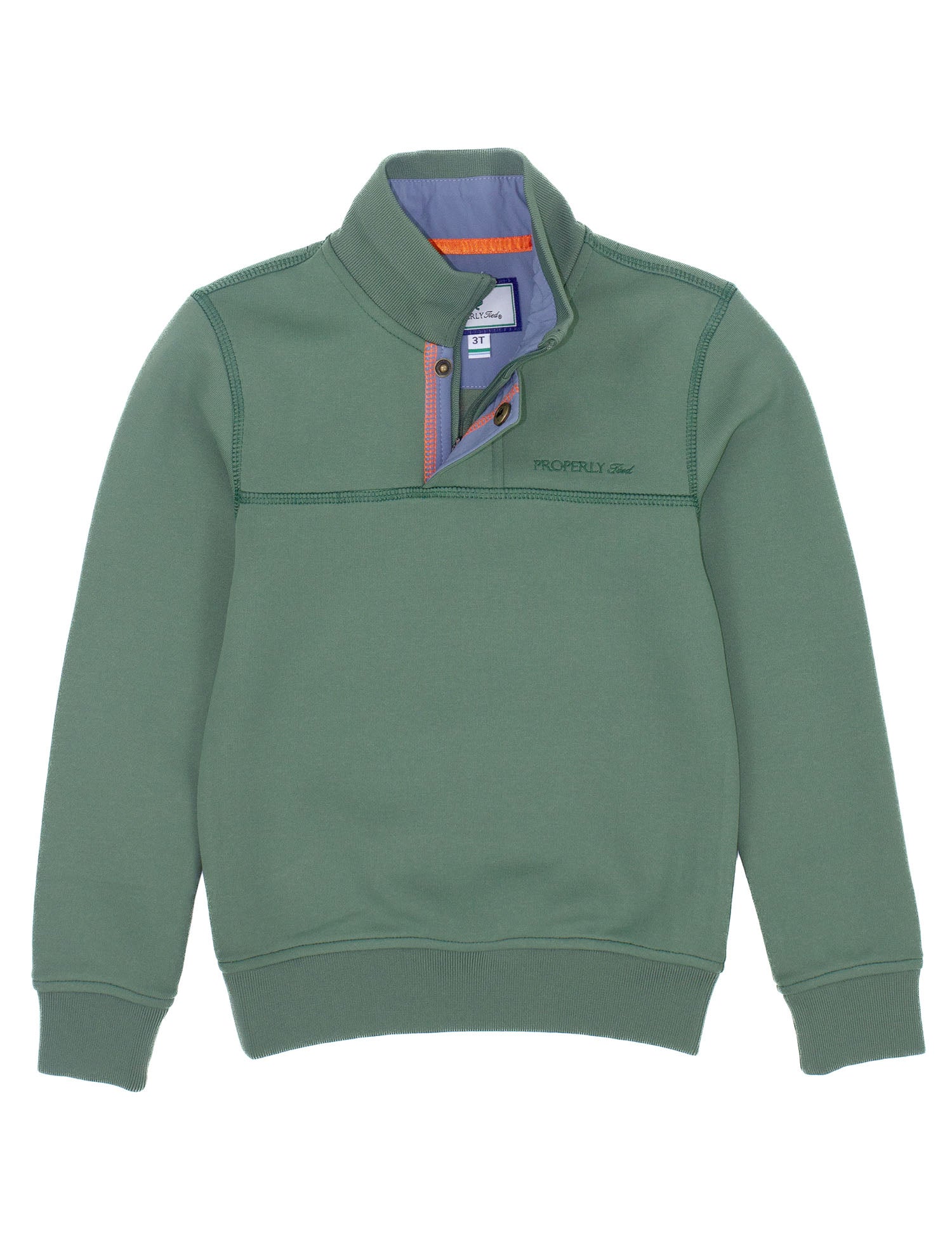 Boys Kennedy Pullover Olive