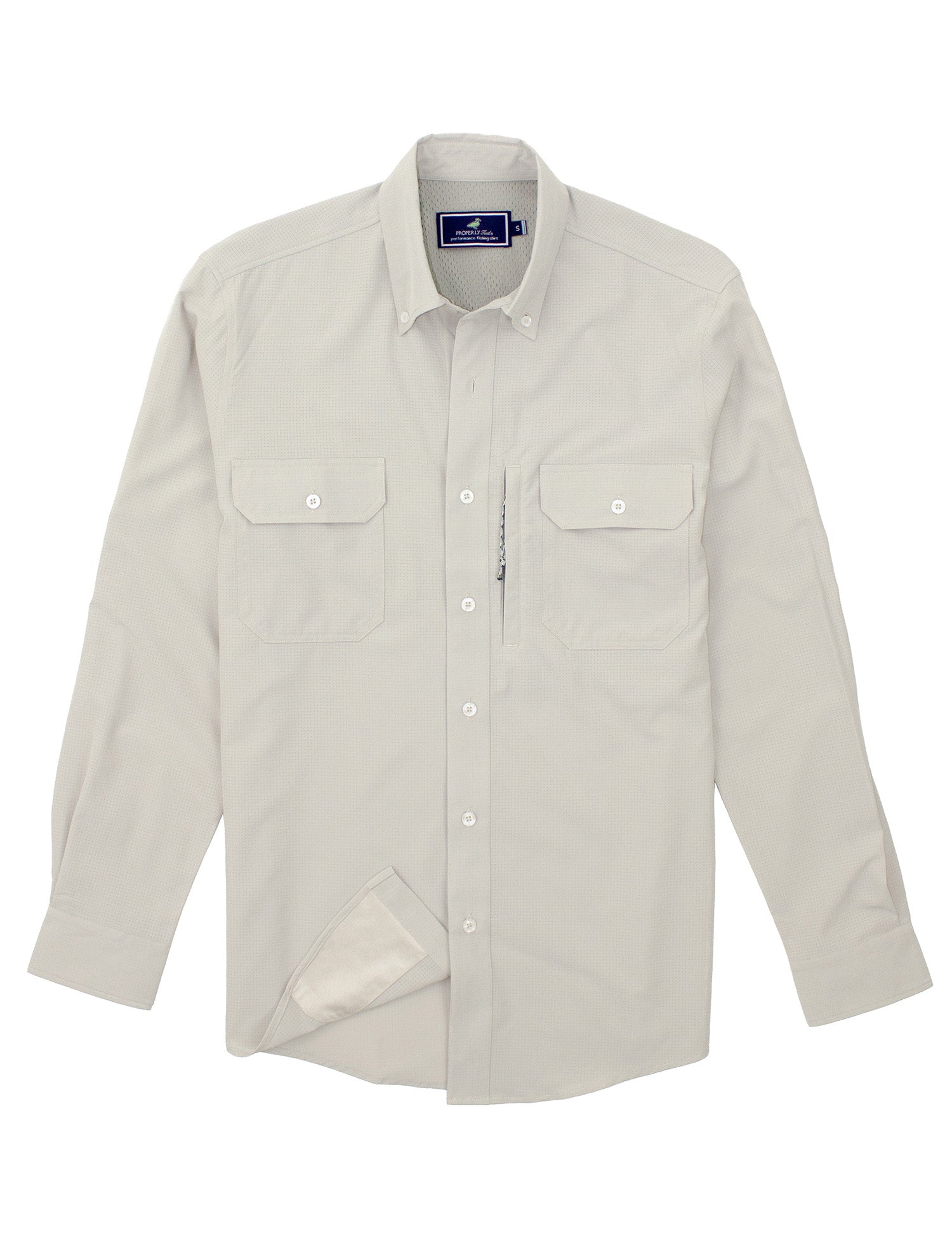 Reeltech Fishing Shirt Pewter