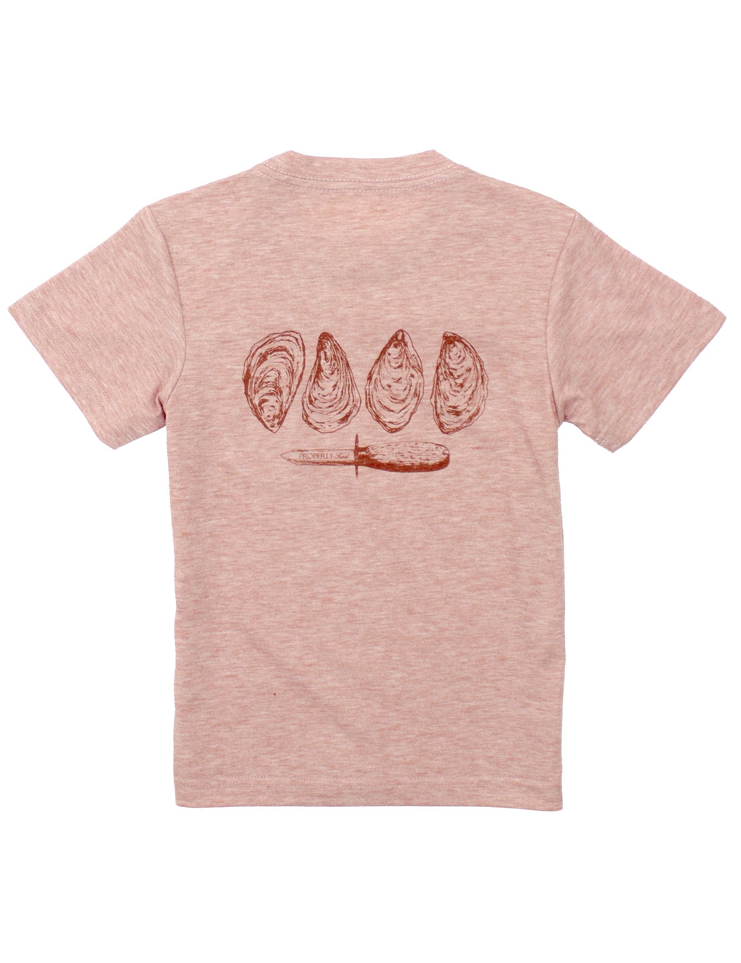 Boys Portland Pocket Tee SS Oysters Clay