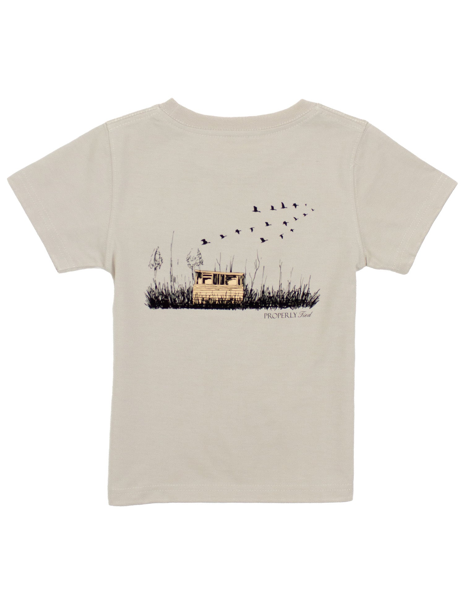 Boys Duck Blind SS Linen