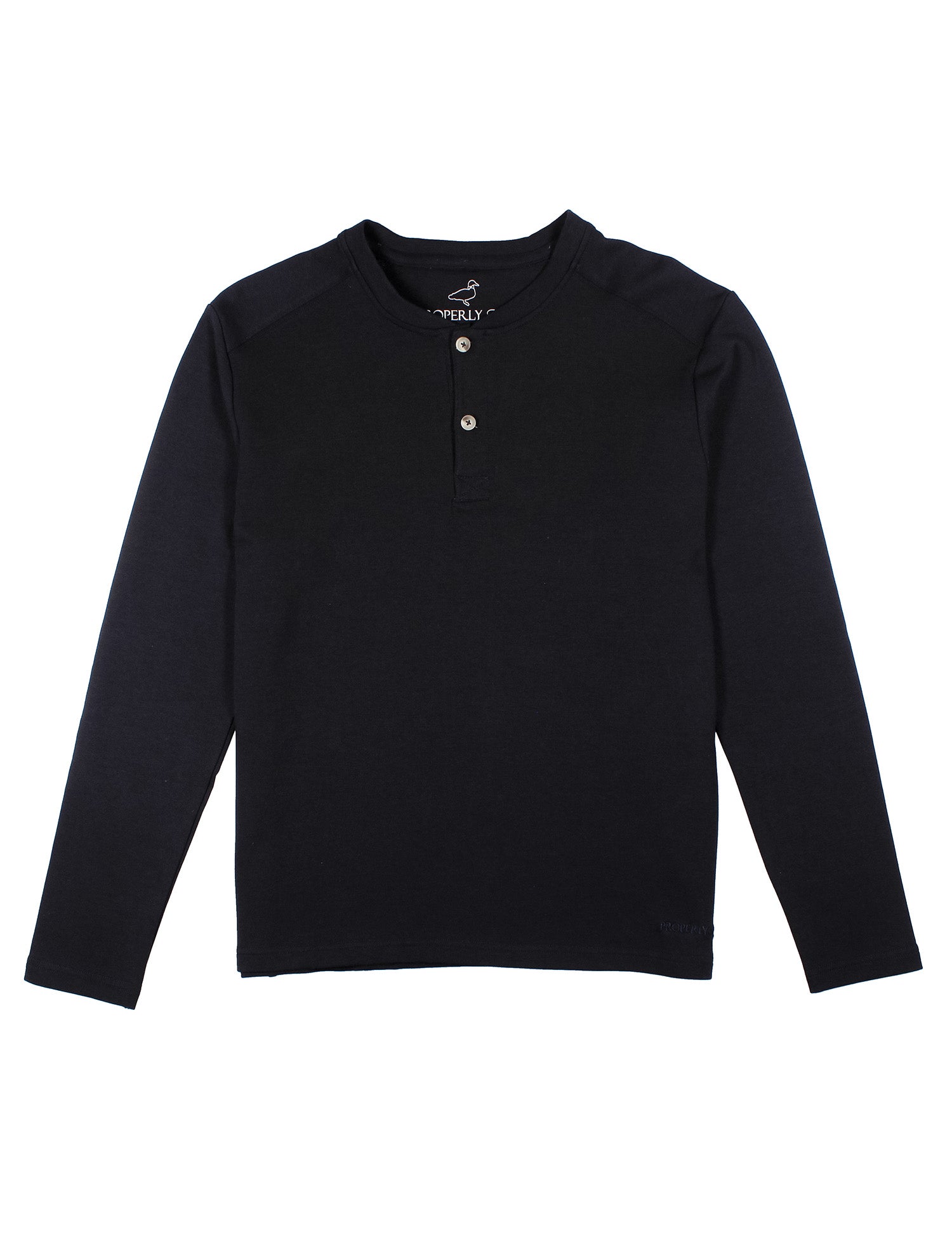 Shoreline Henley LS Midnight